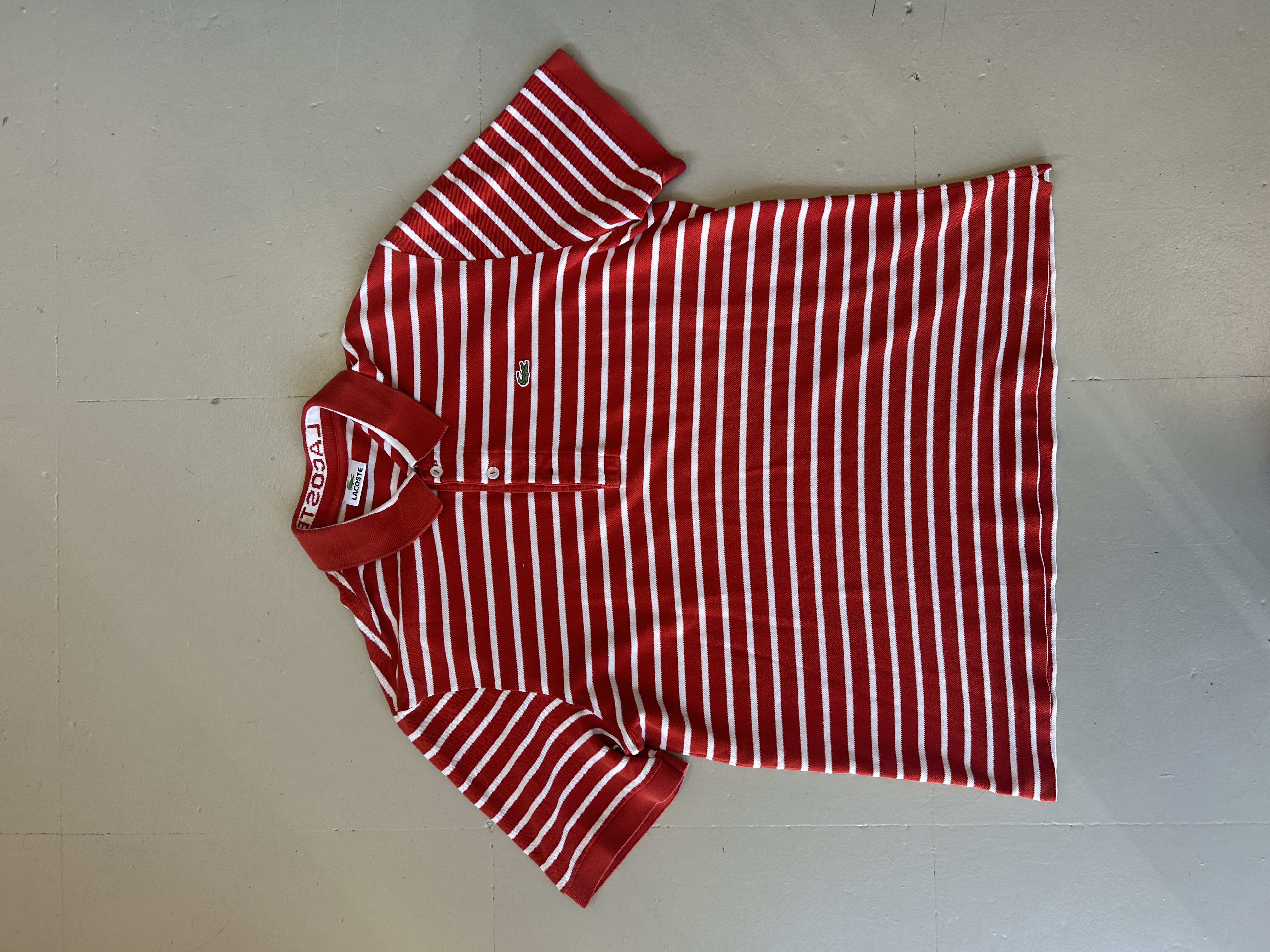 Striped Polo Lacoste