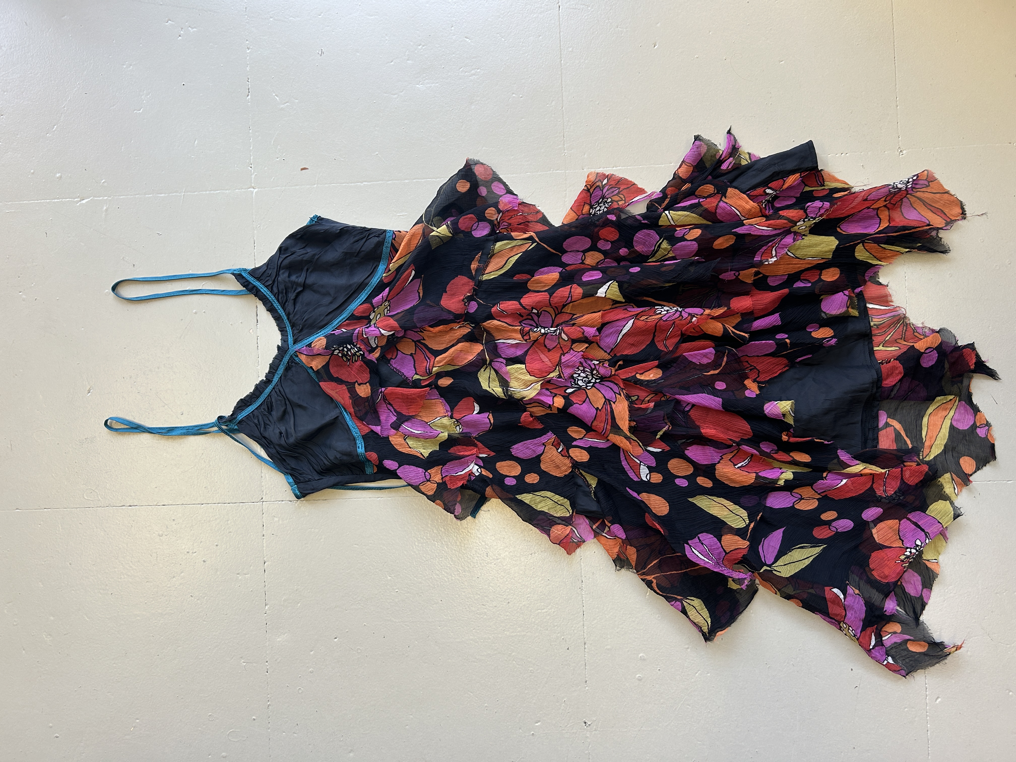 Floral Summer Dress Taglia S