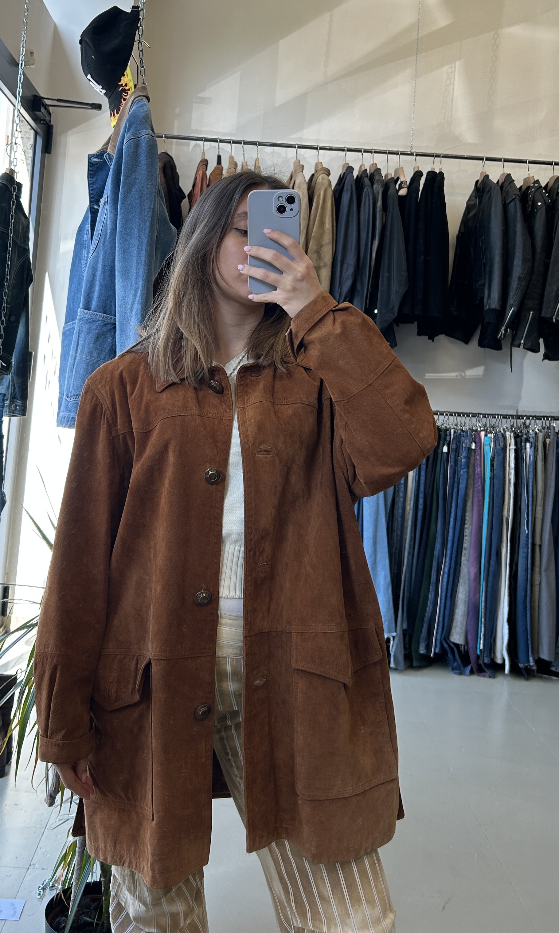 Vintage Suede Coat