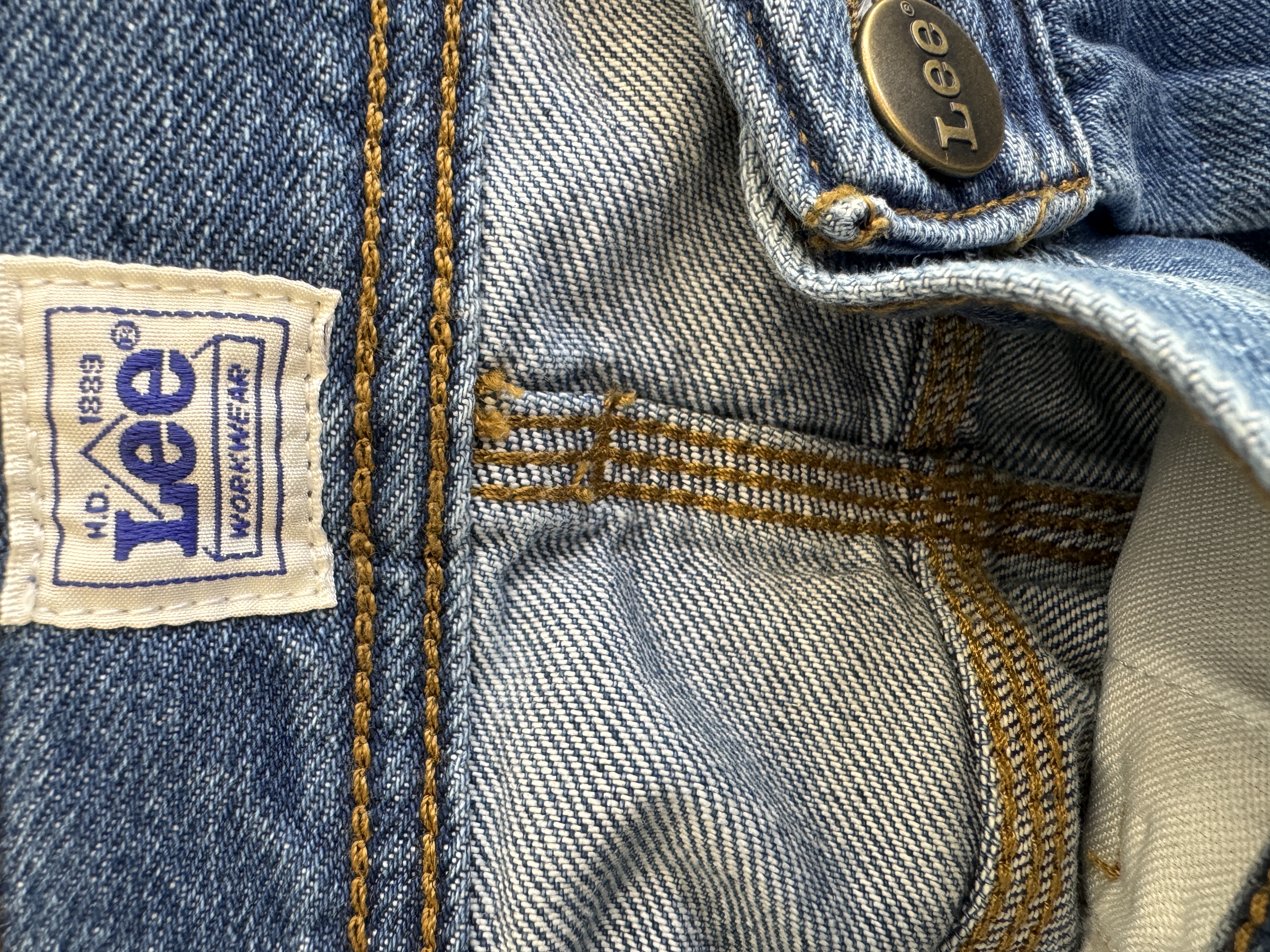 Lee Blue Denim Jeans