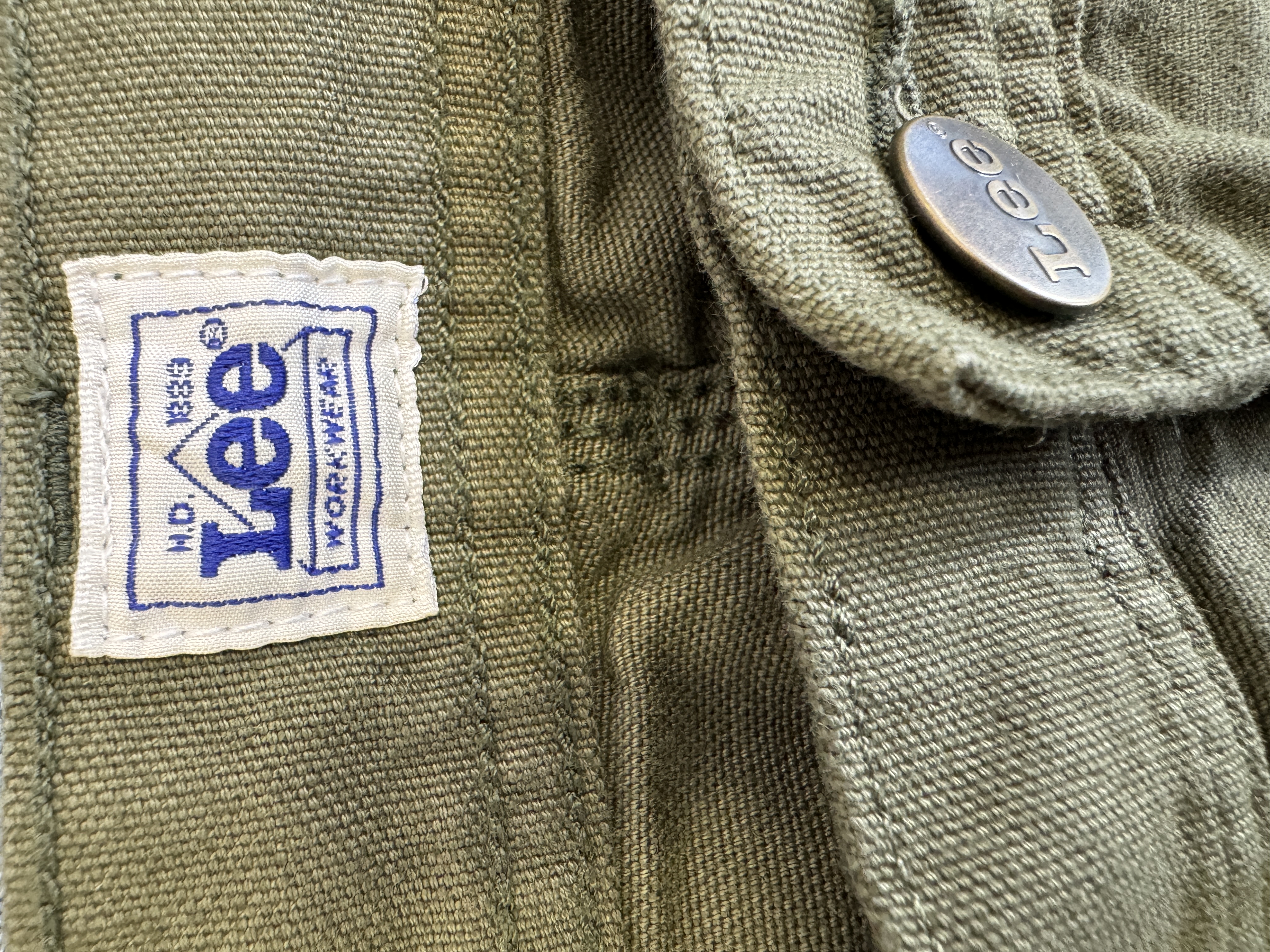 Lee Olive Green Cargo Pants