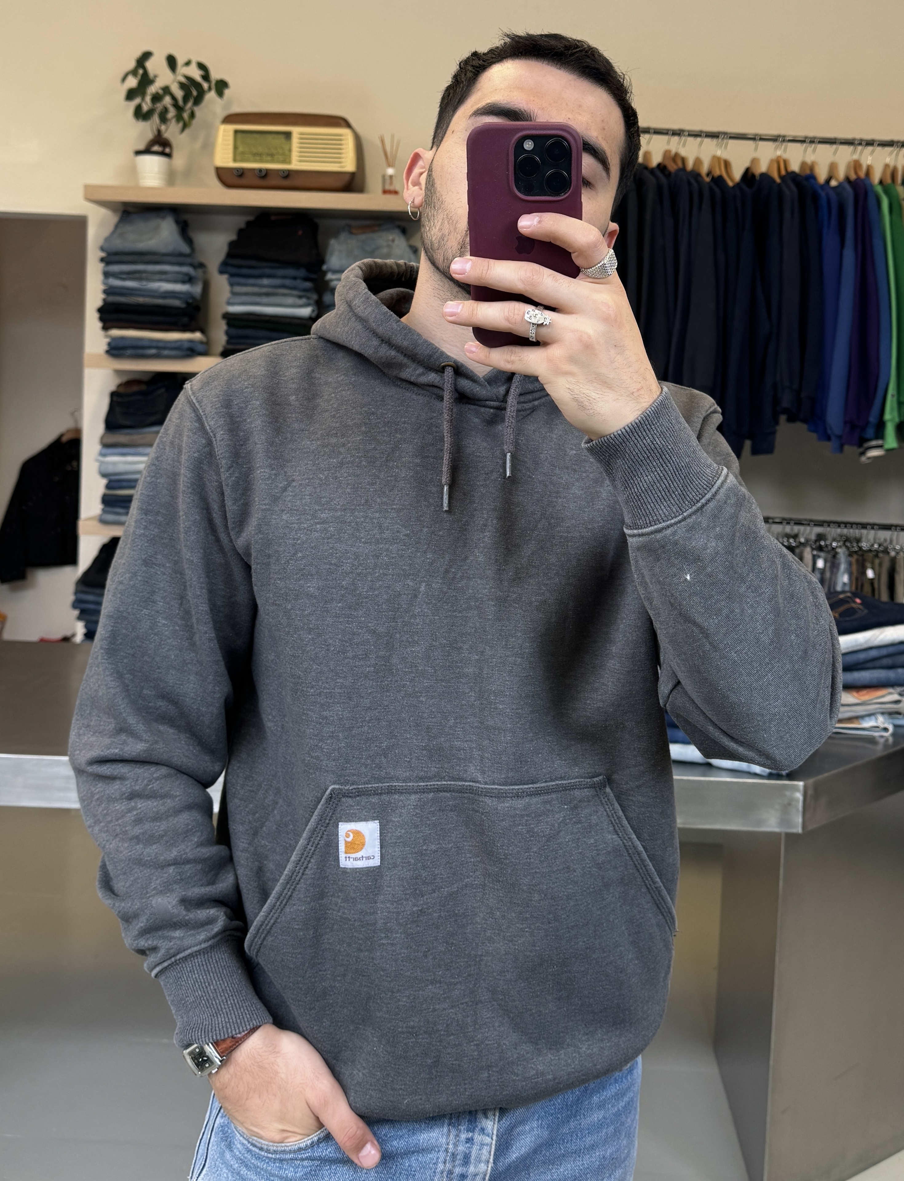 Carhartt felpa taglia M