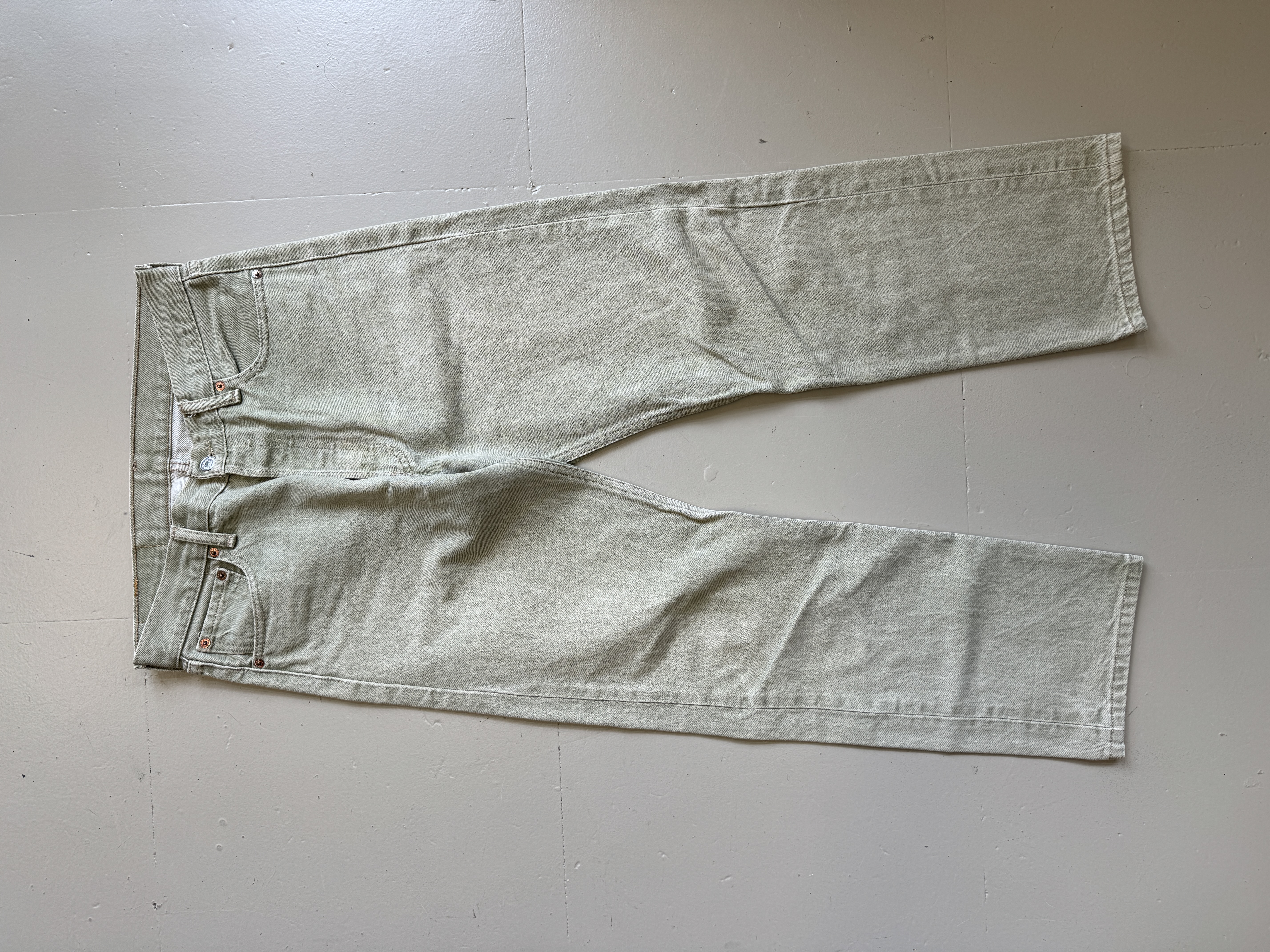 Levi's 501 31x30 Light Wash Denim Jeans