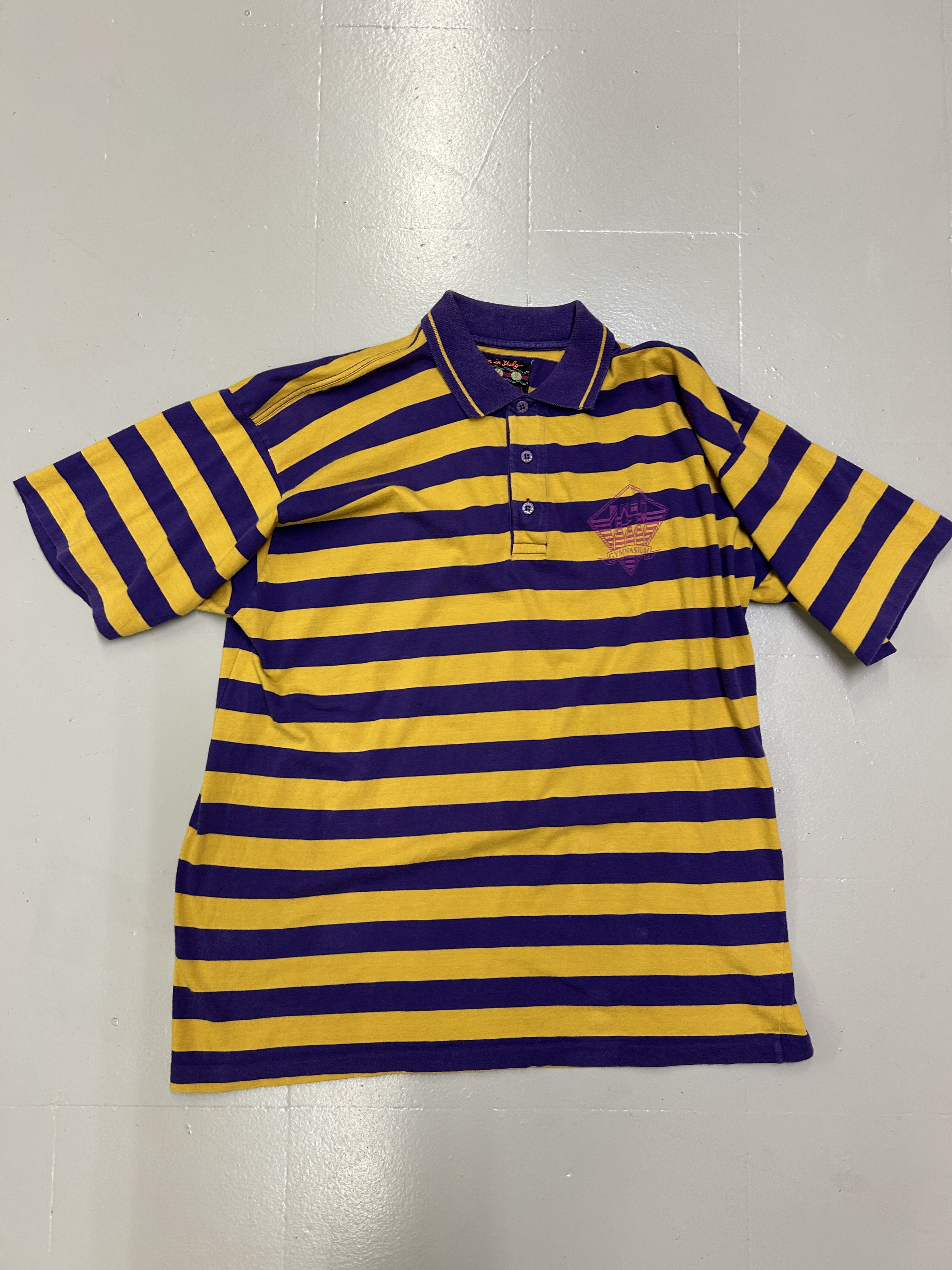 Striped Polo Shirt Taglia L