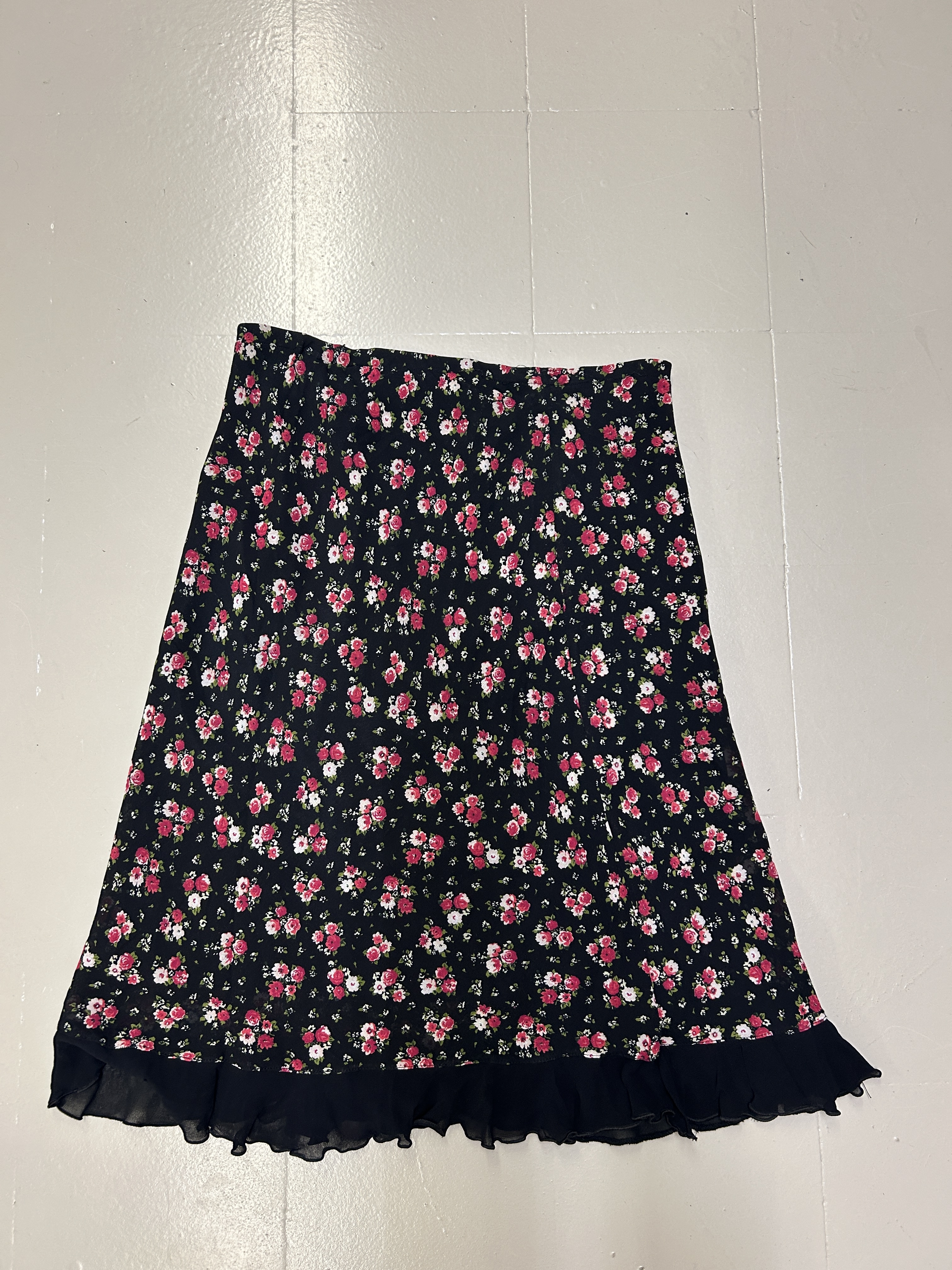 Floral Midi Skirt Tg 44it