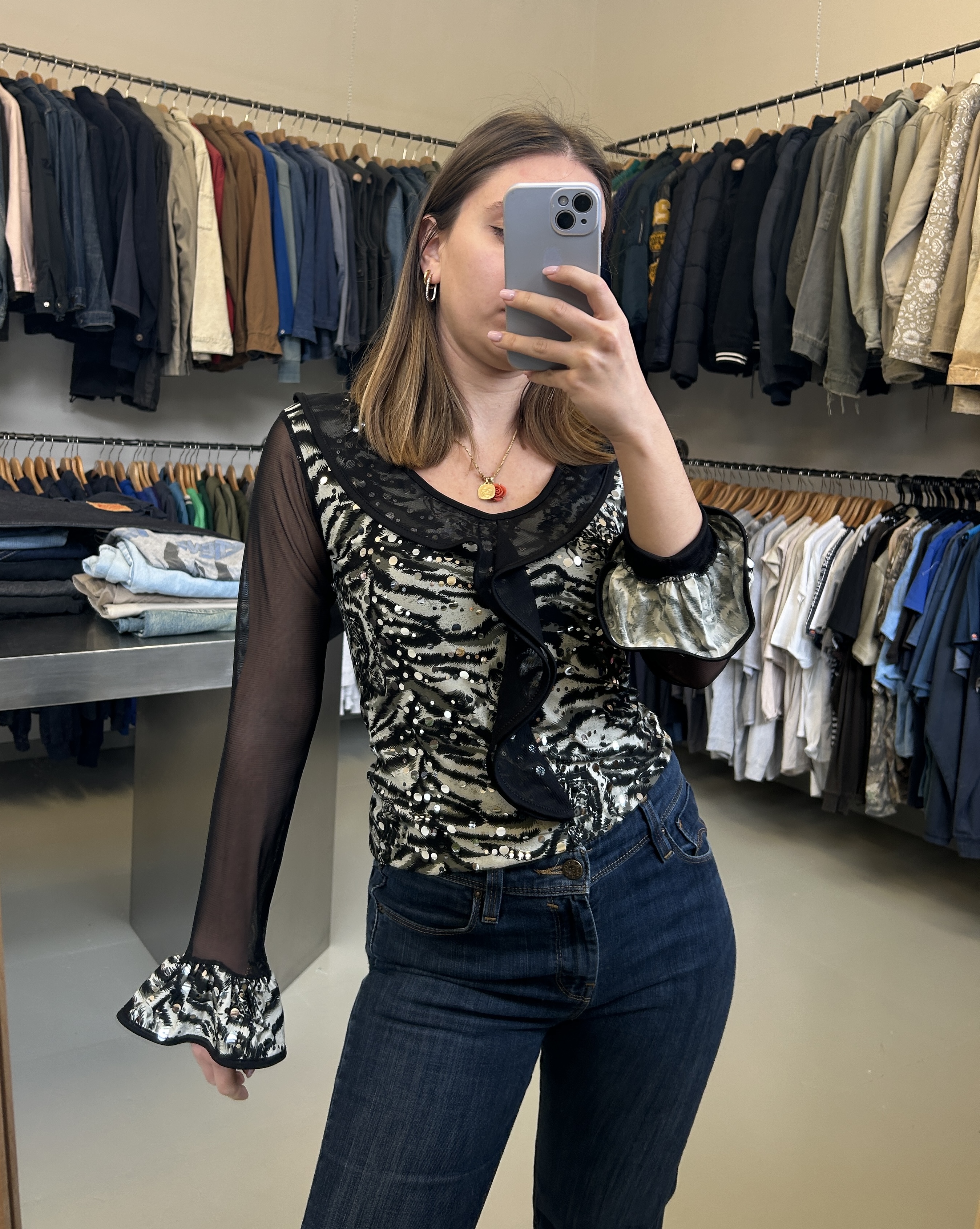 Blusa Stylish Animal Print Tg S