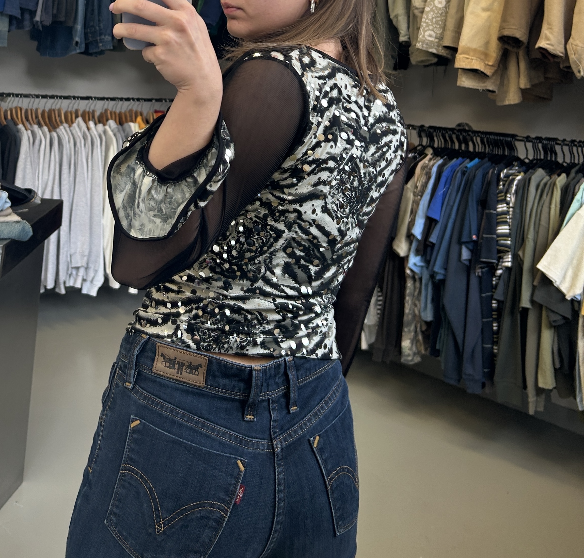 Blusa Stylish Animal Print Tg S