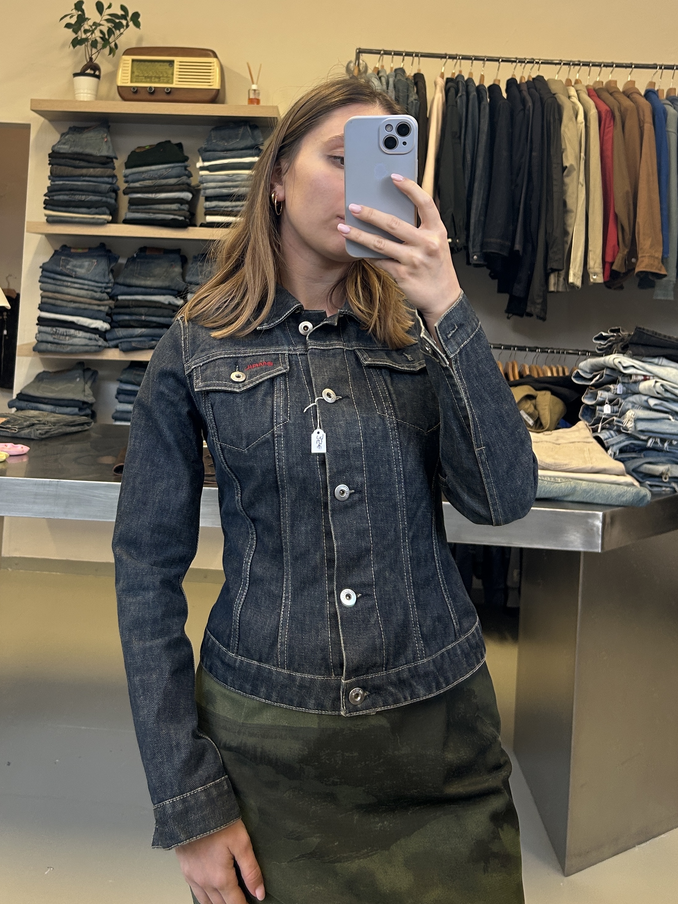 Denim Jacket y2k Tg XS