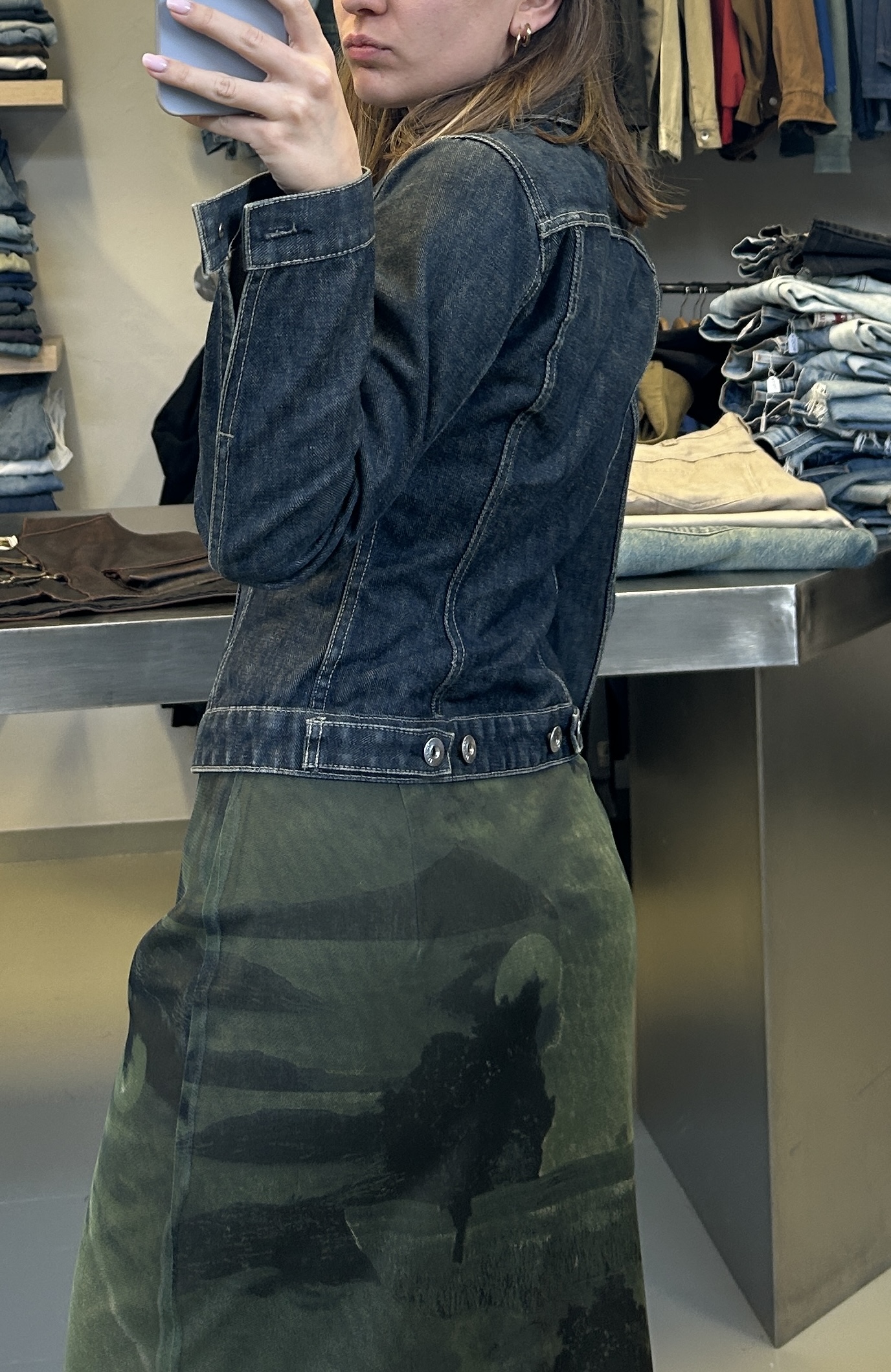 Denim Jacket y2k Tg XS