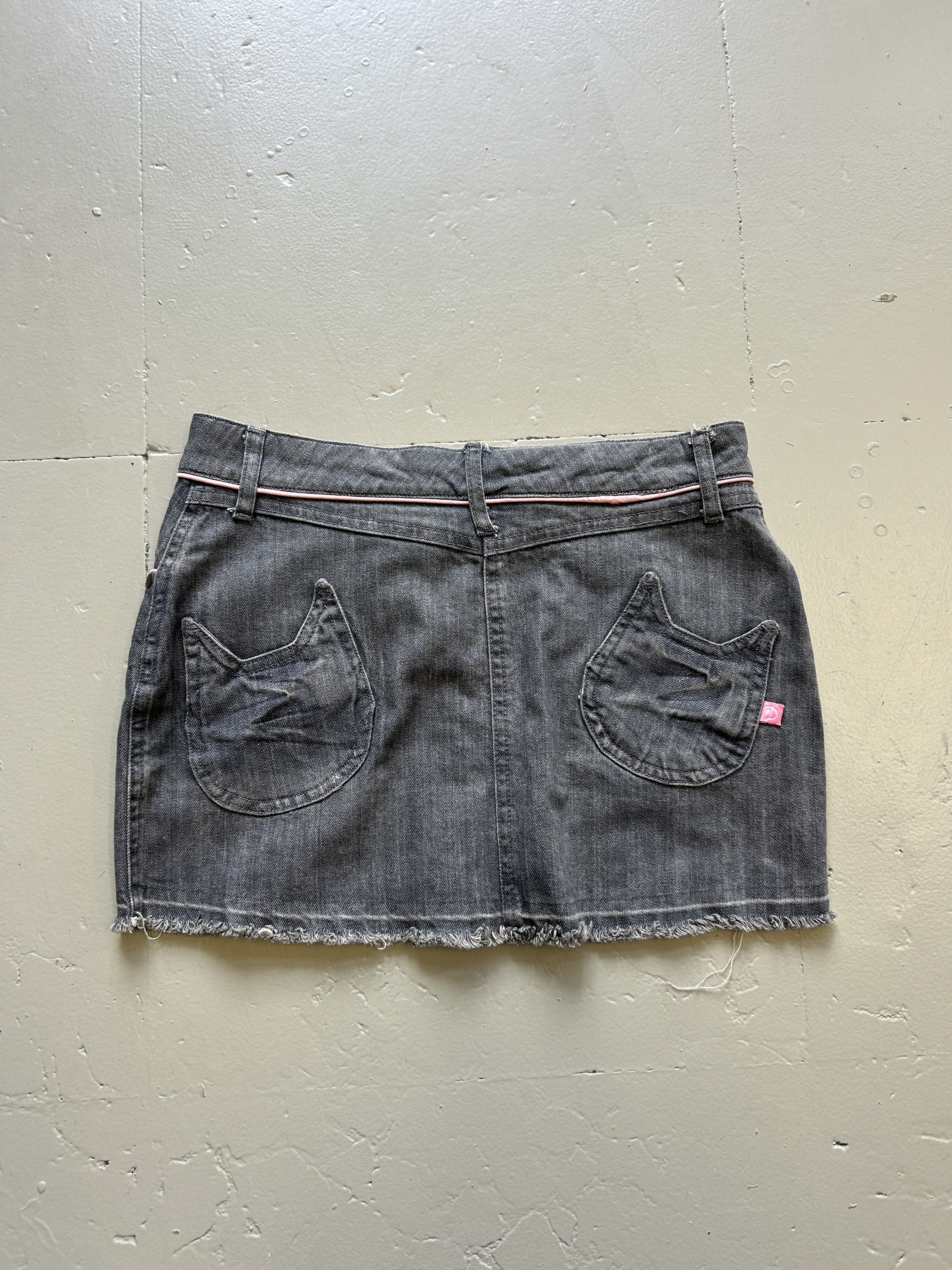 Denim Mini Skirt