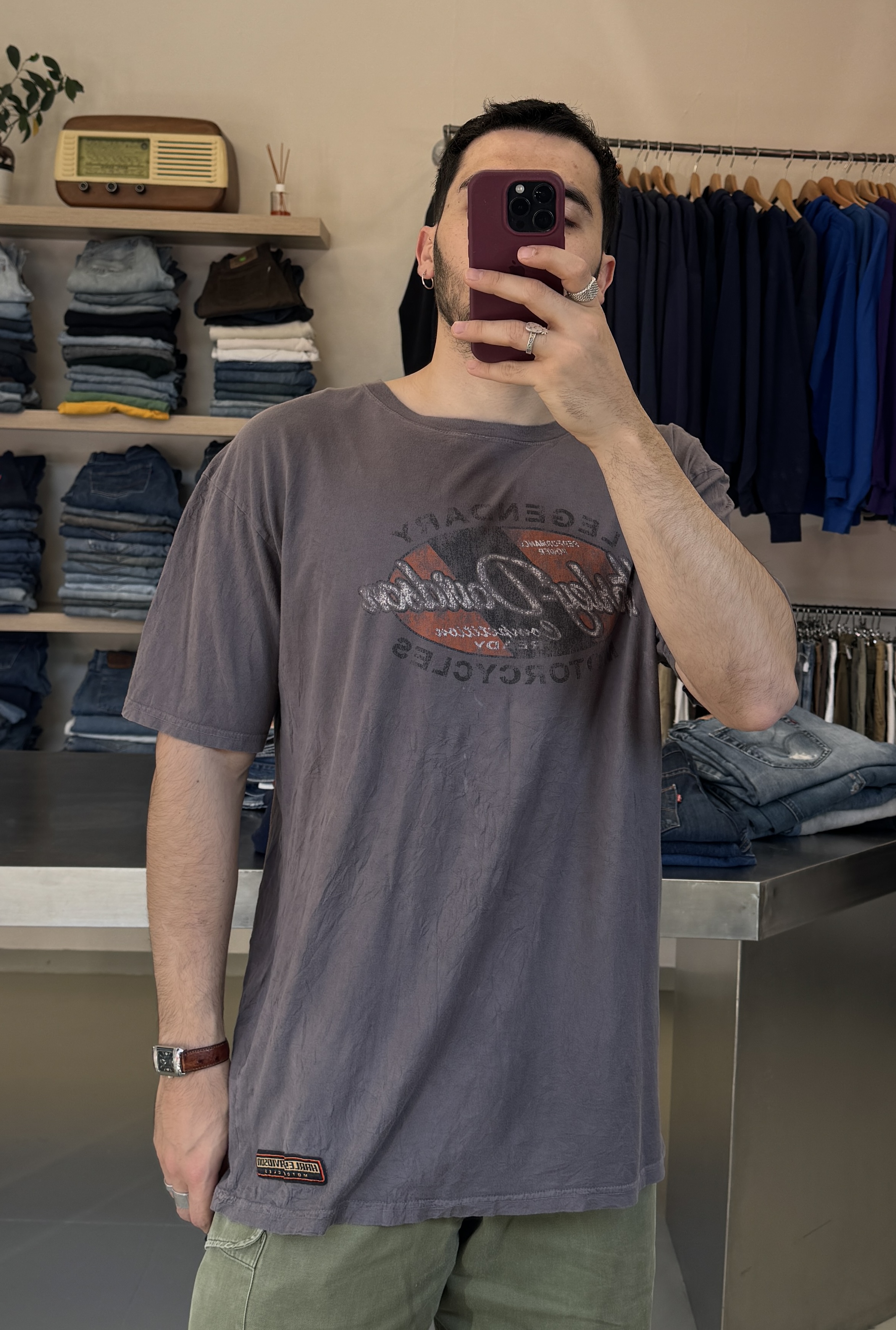 Harley Davidson Vintage Graphic T-Shirt taglia XL