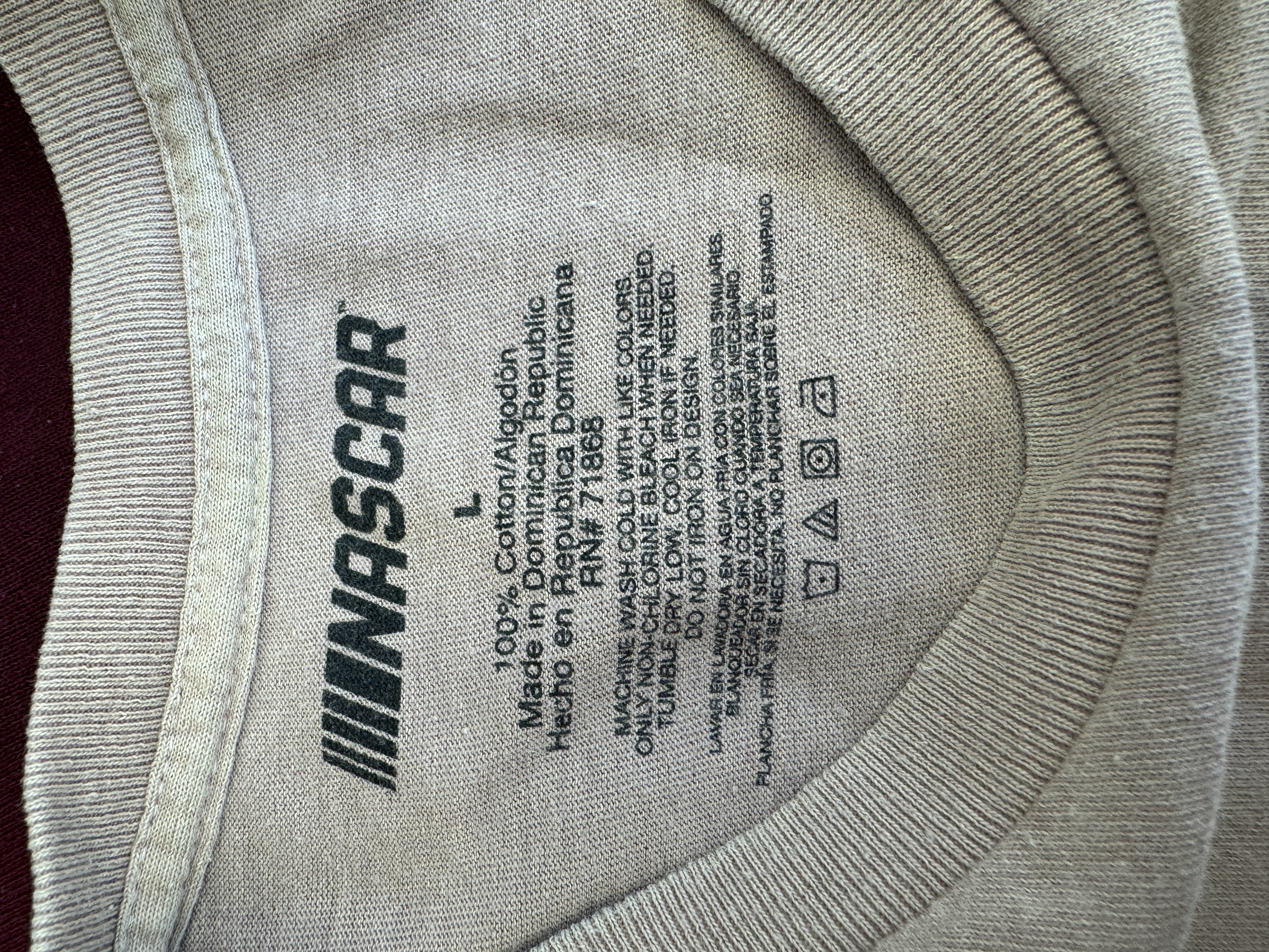 Vintage NASCAR T-Shirt taglia L