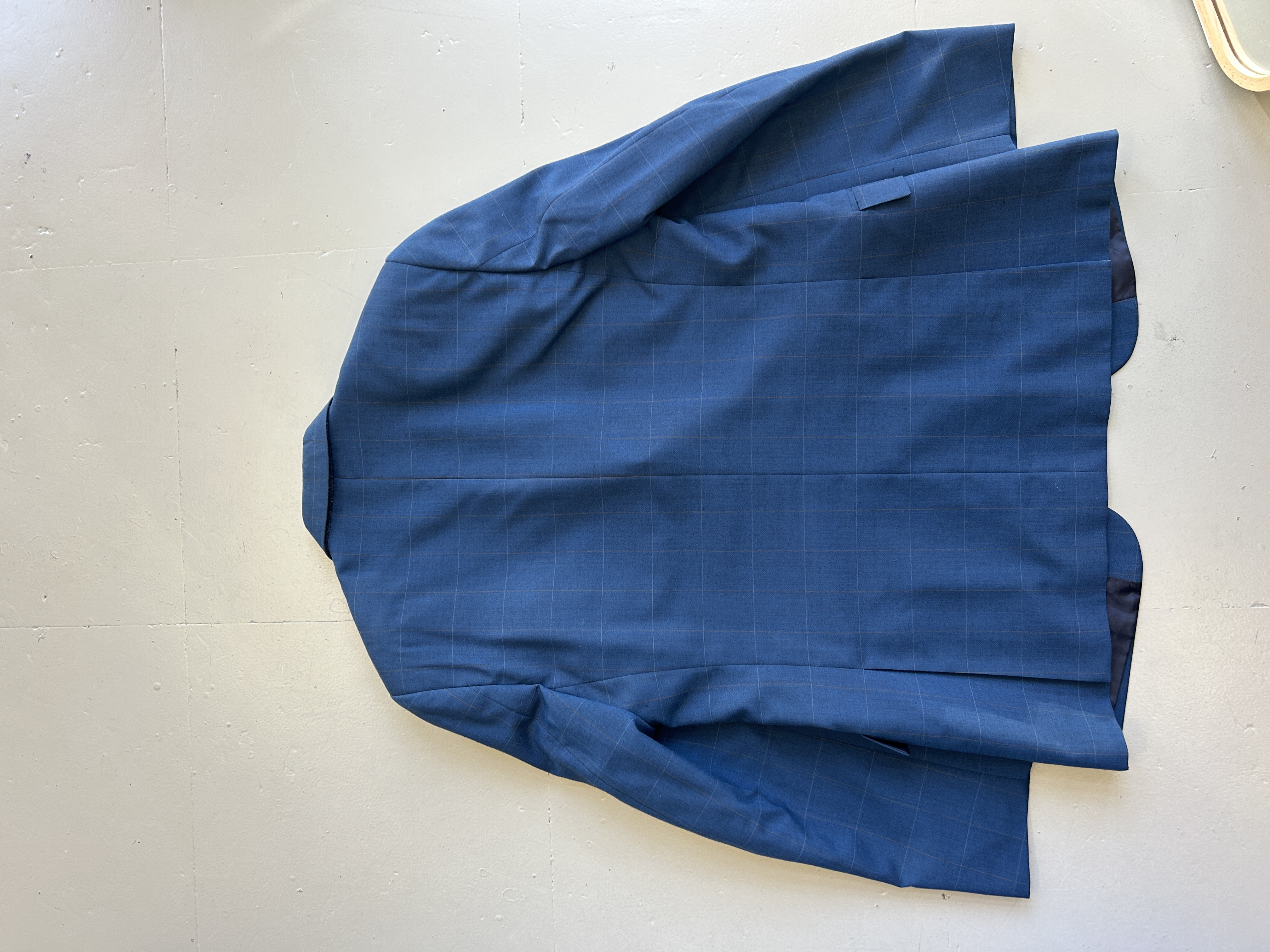 Blue Check Blazer