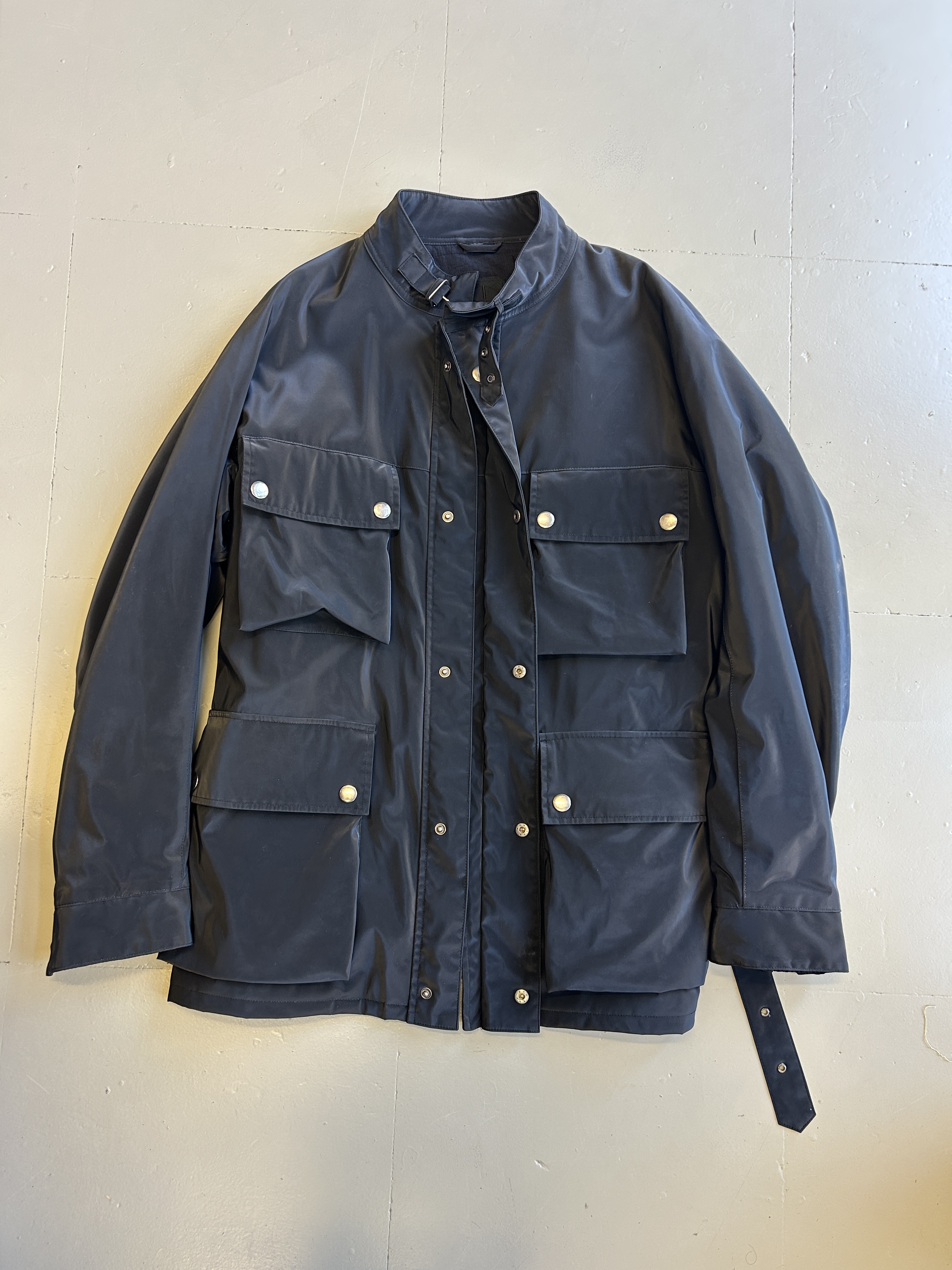 Men's Black Field Jacket Taglia L/XL
