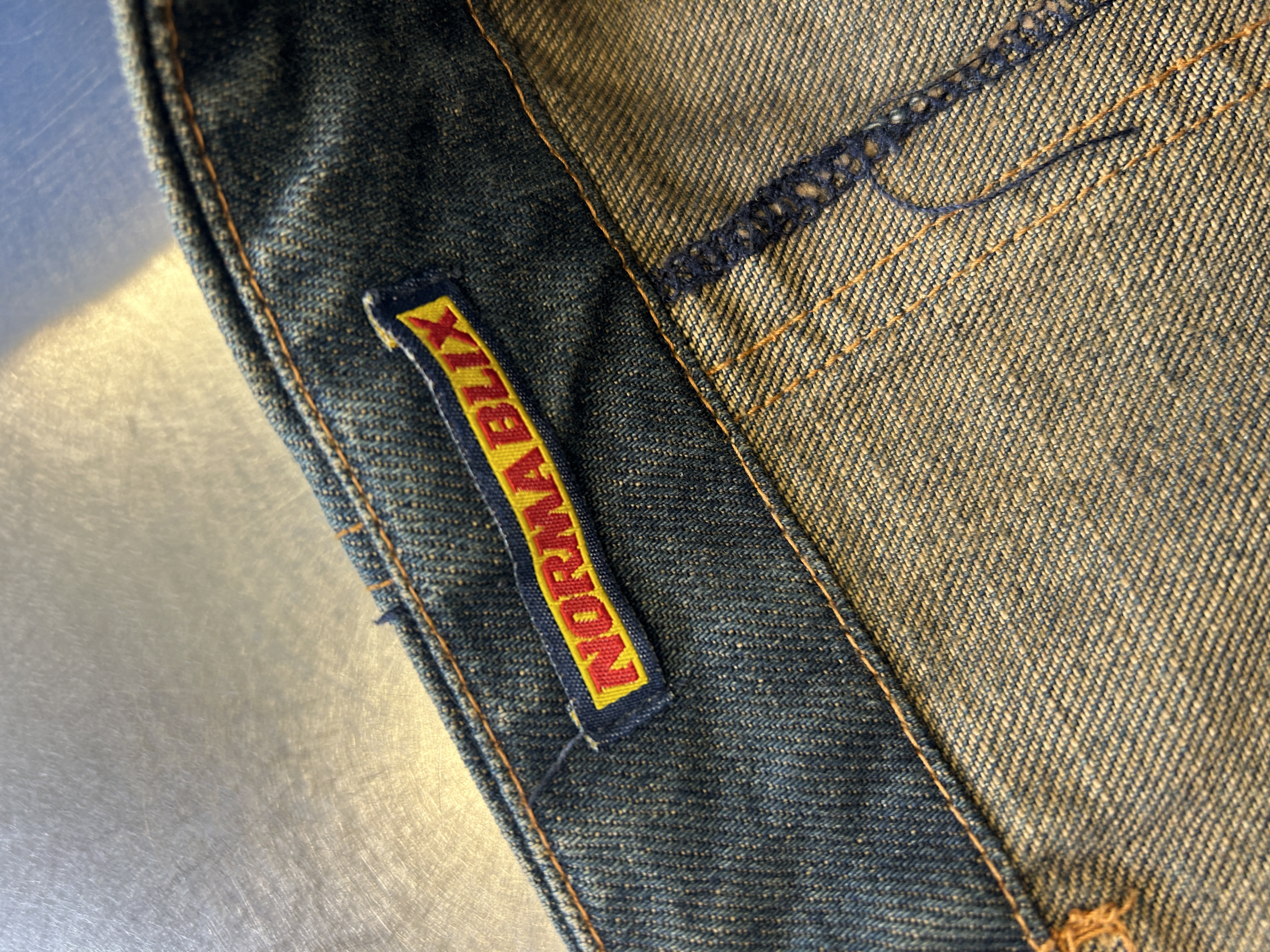 Denim Skirt with Unique patch Detail