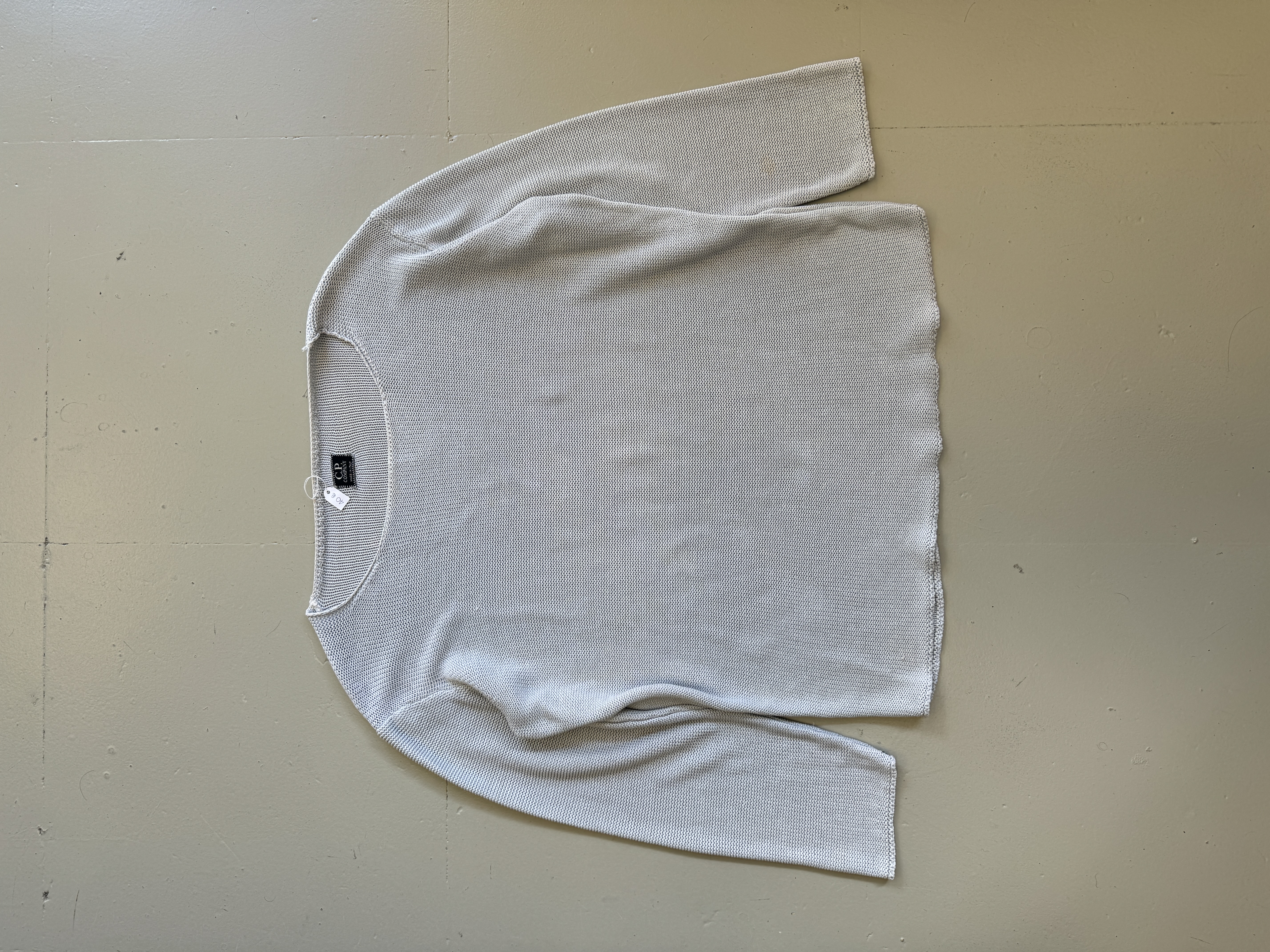 CP Company White Knit Sweater