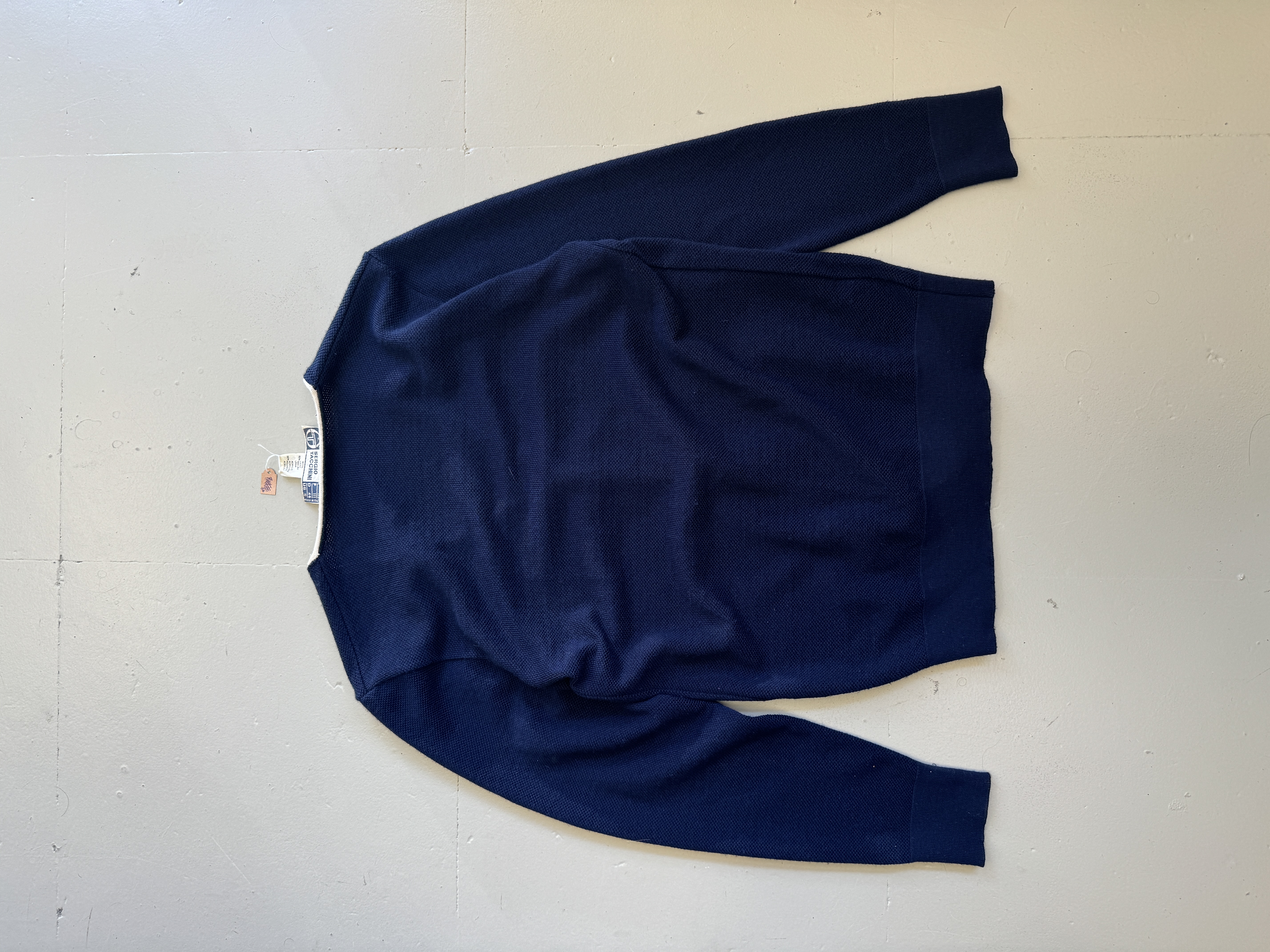 Sergio Tacchini Navy Blue Cardigan taglia S