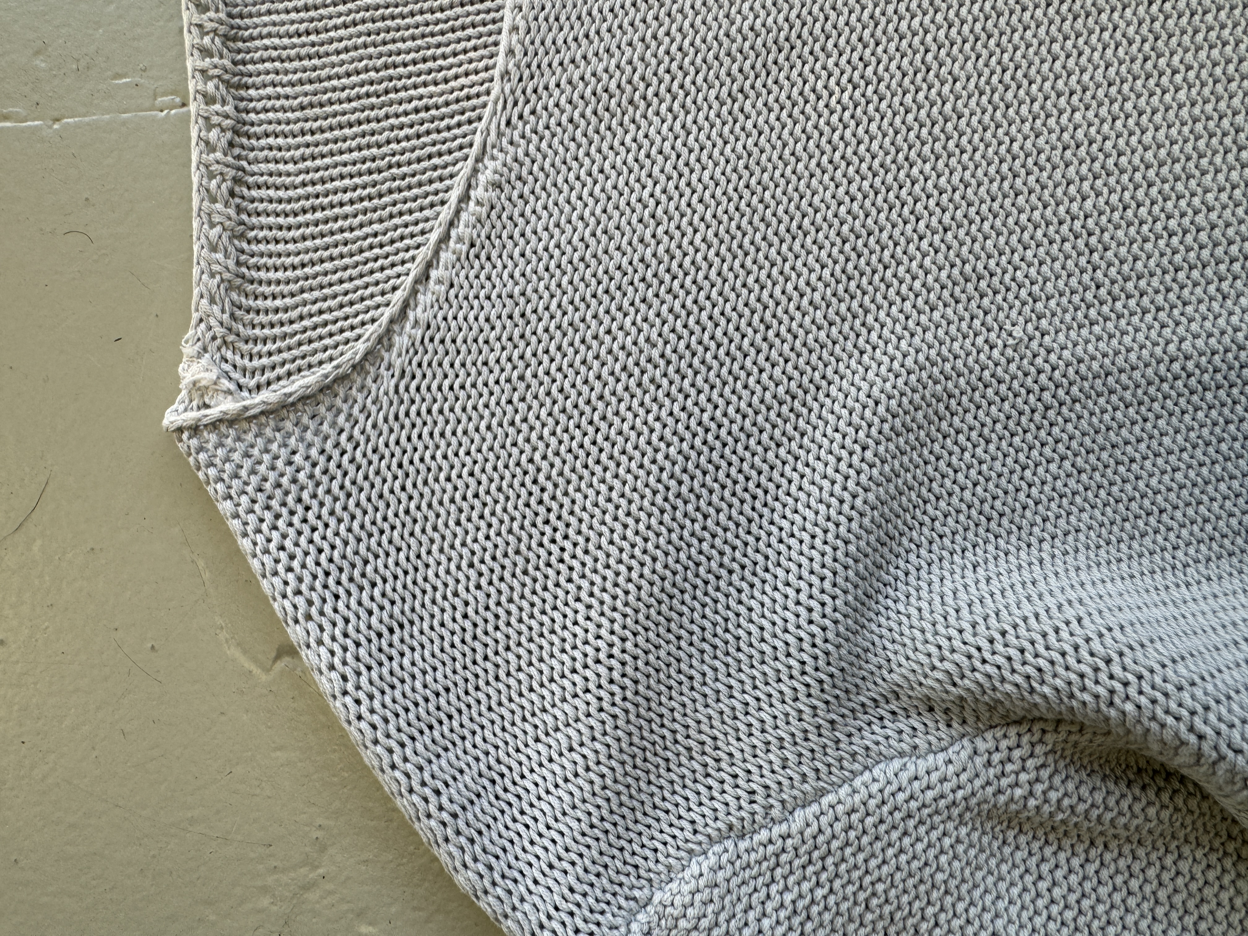 CP Company White Knit Sweater