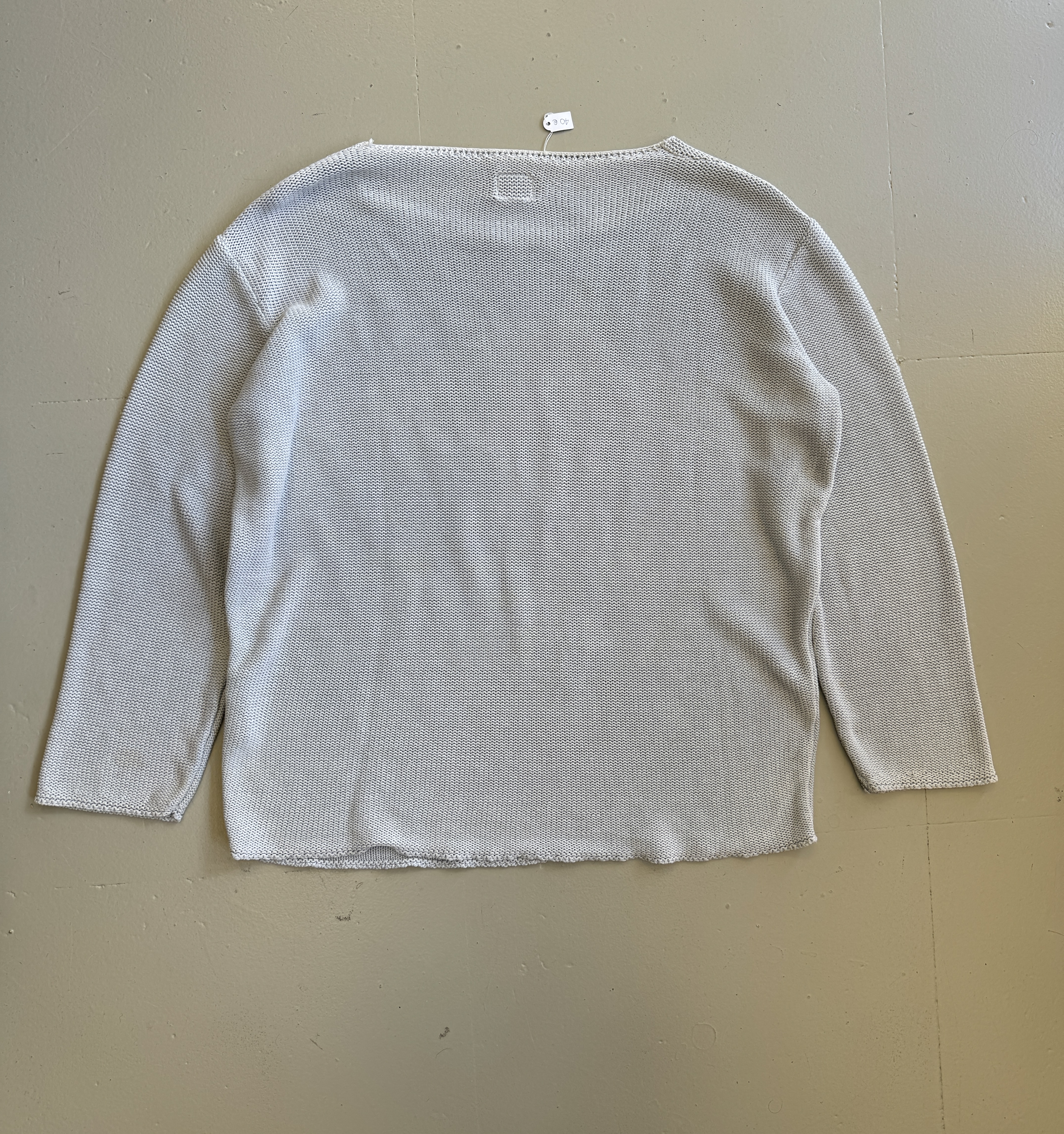 CP Company White Knit Sweater