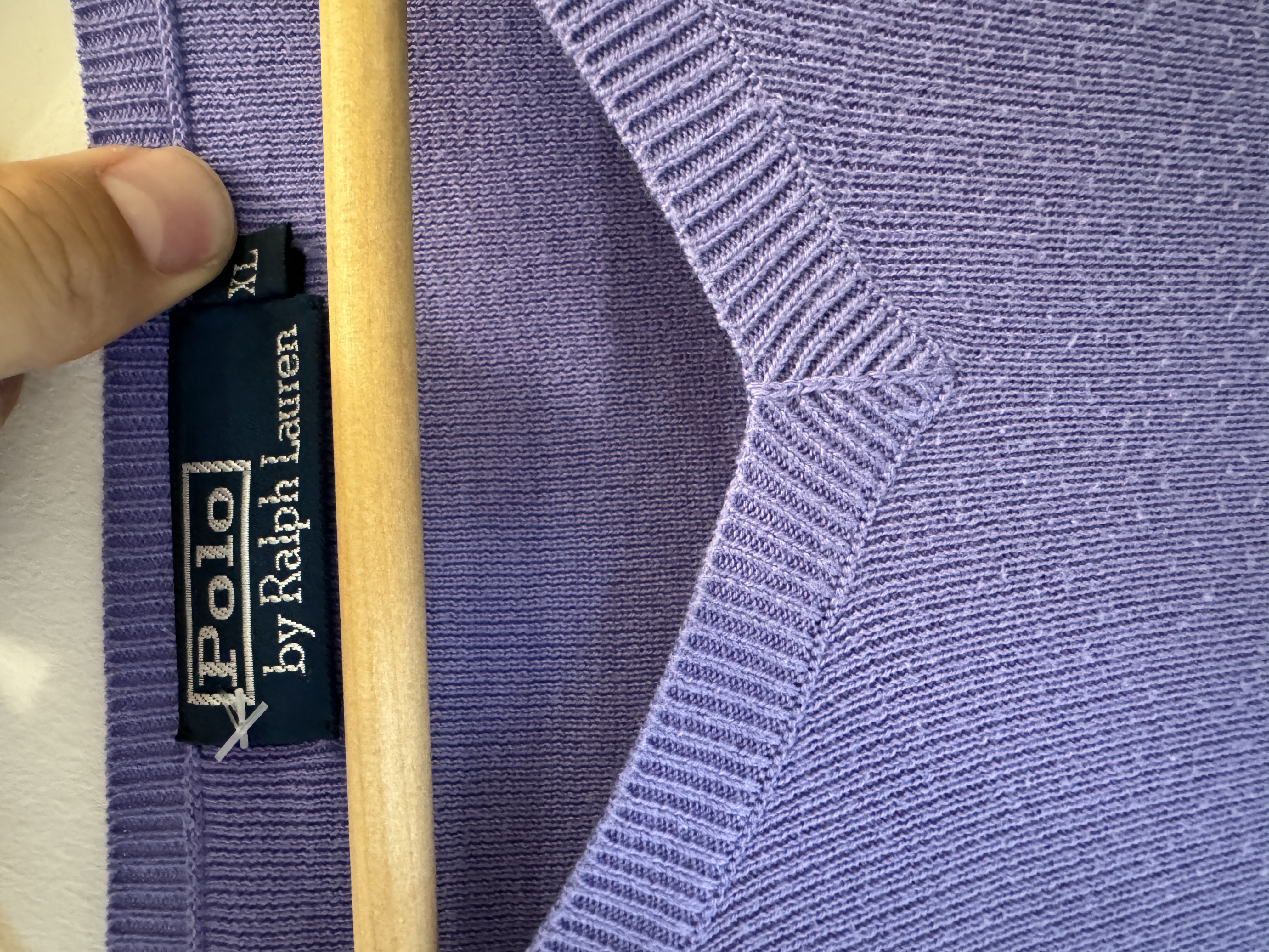Ralph Lauren  Vintage Purple Sweater Taglia XL