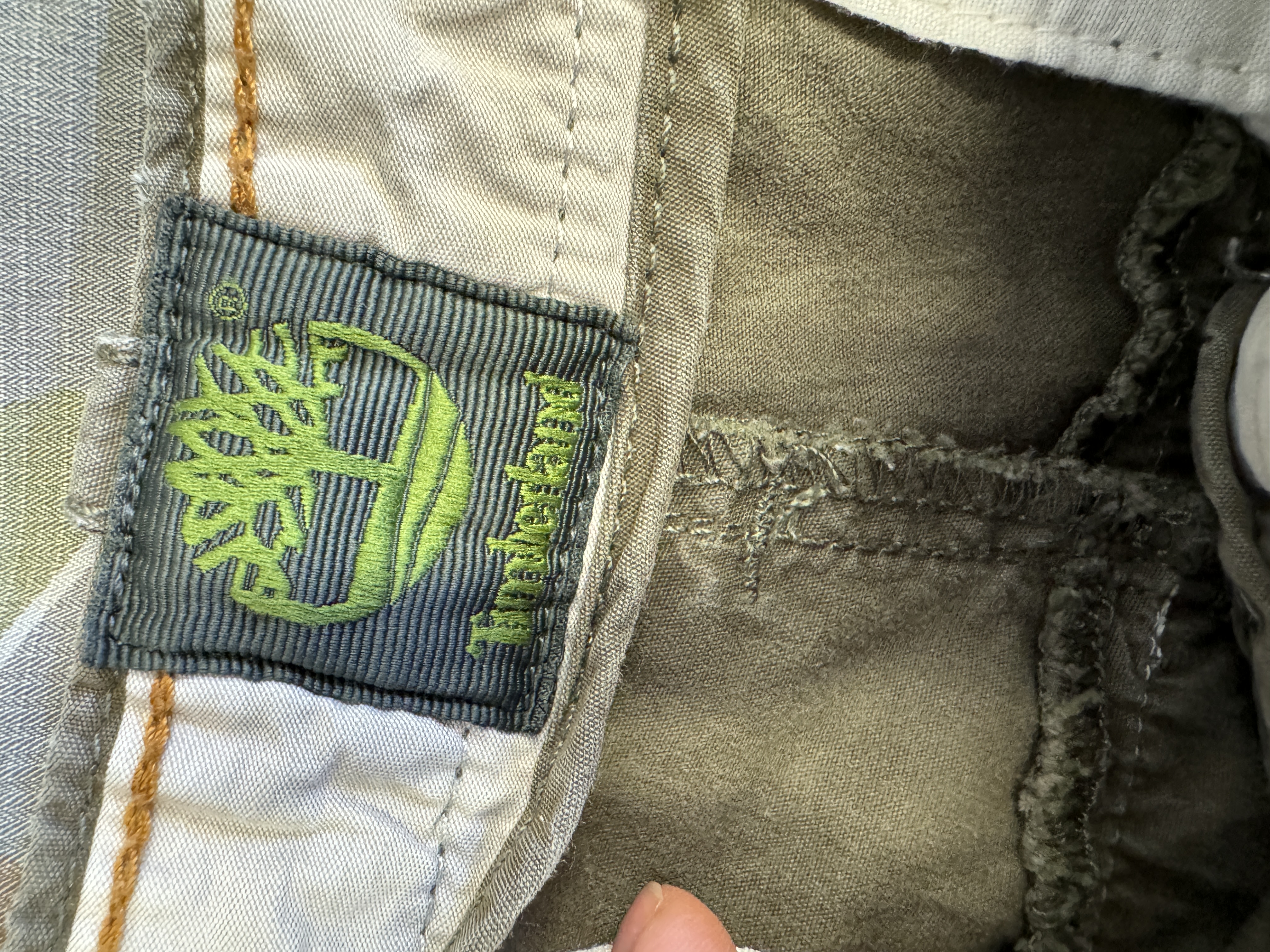 Timberland Men's Grey Cargo Shorts Taglia 36US