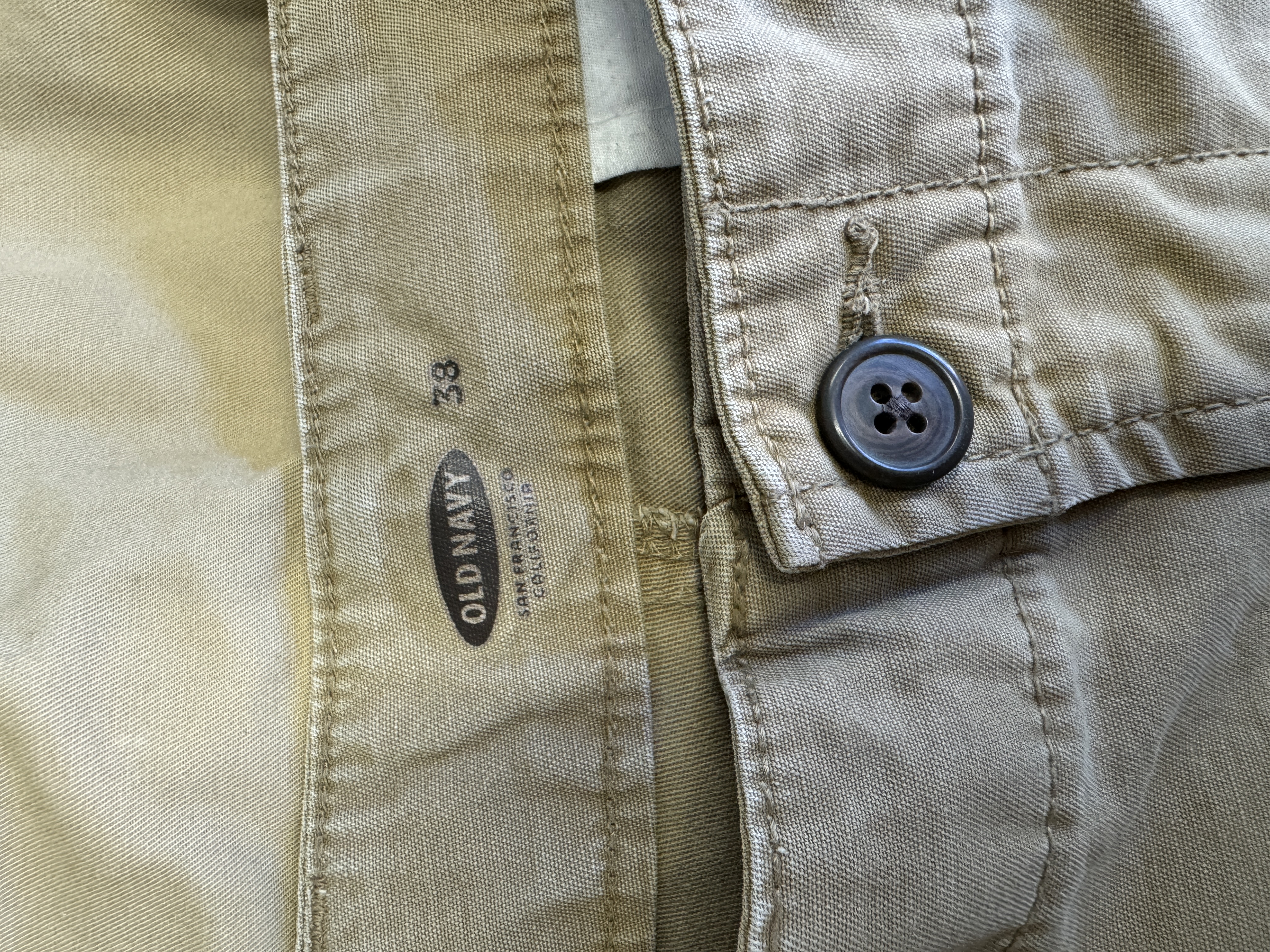 Old Navy Khaki Pants taglia 38 US
