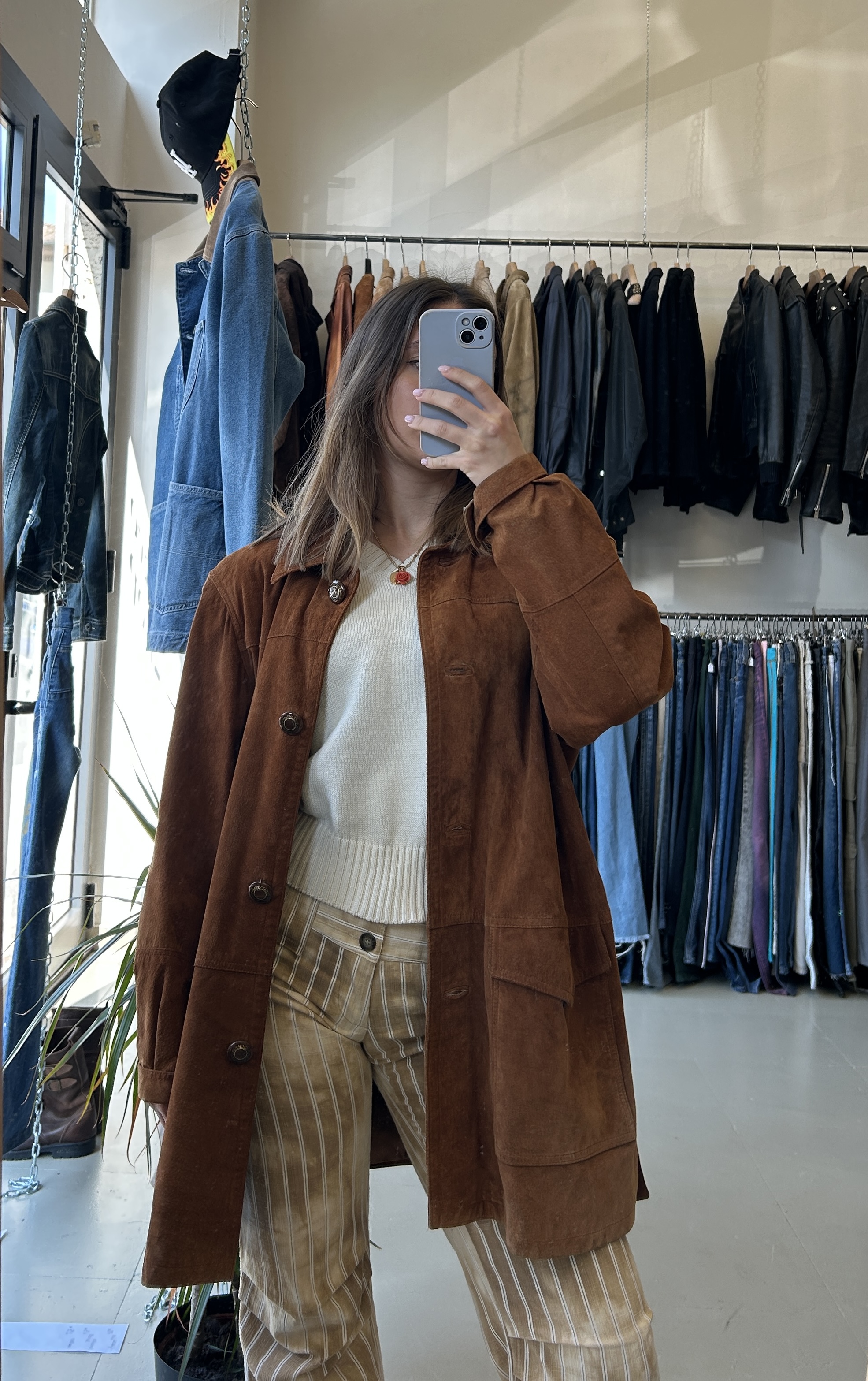 Vintage Suede Coat