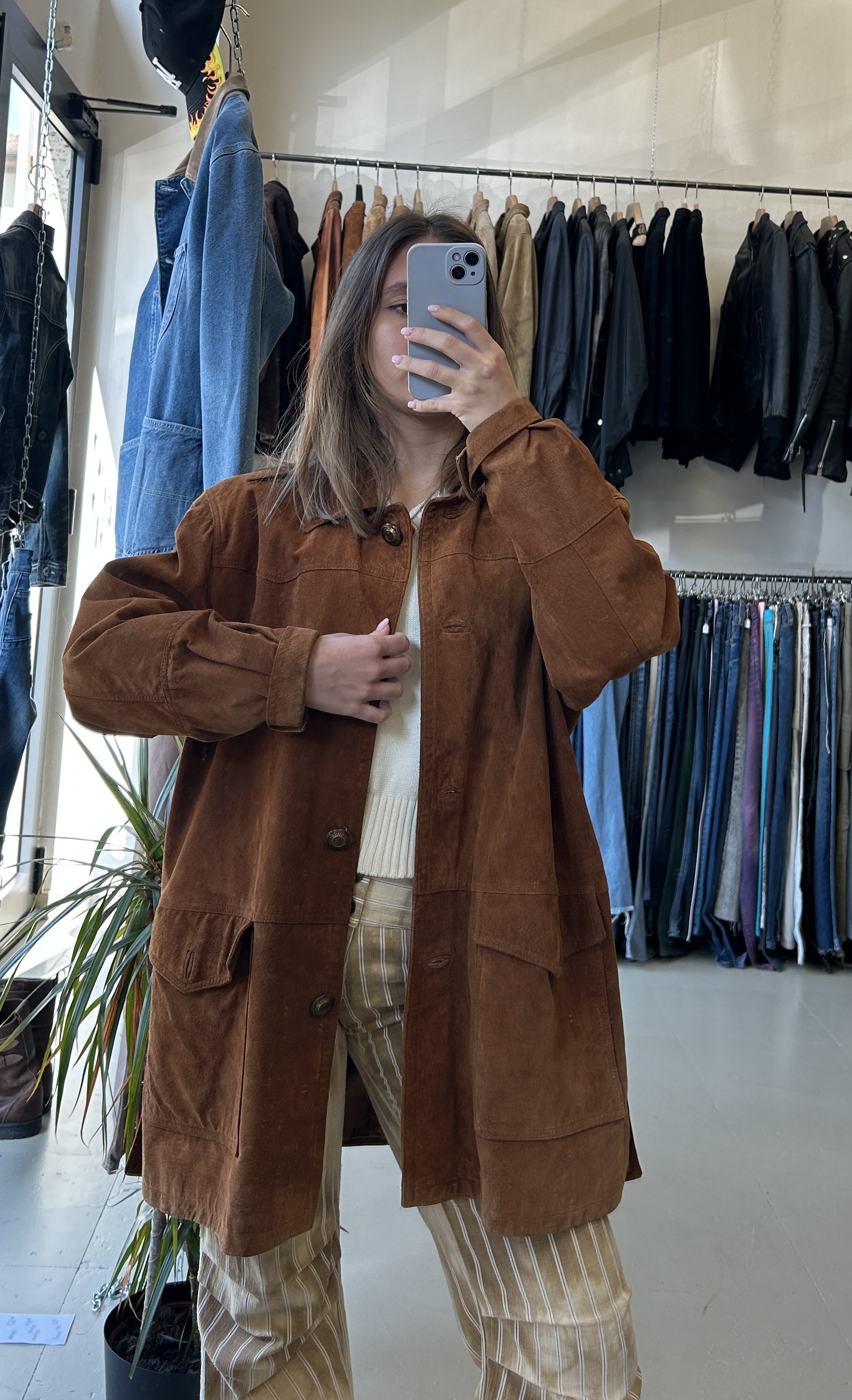 Vintage Suede Coat