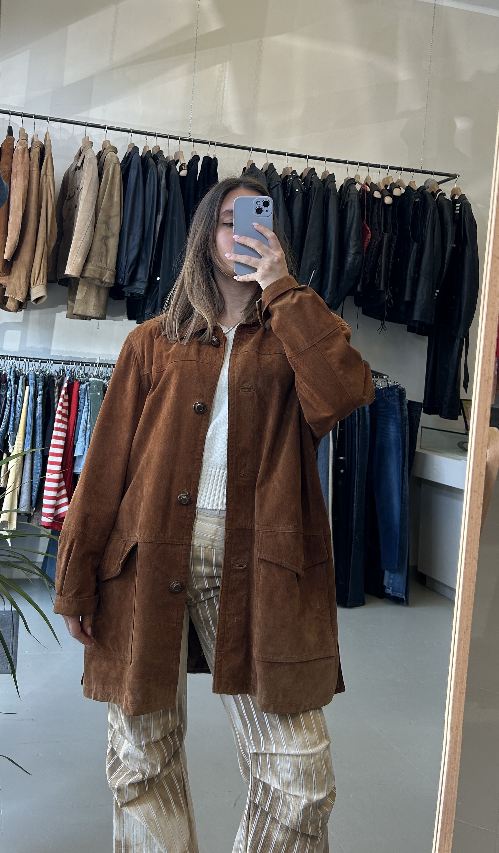 Vintage Suede Coat