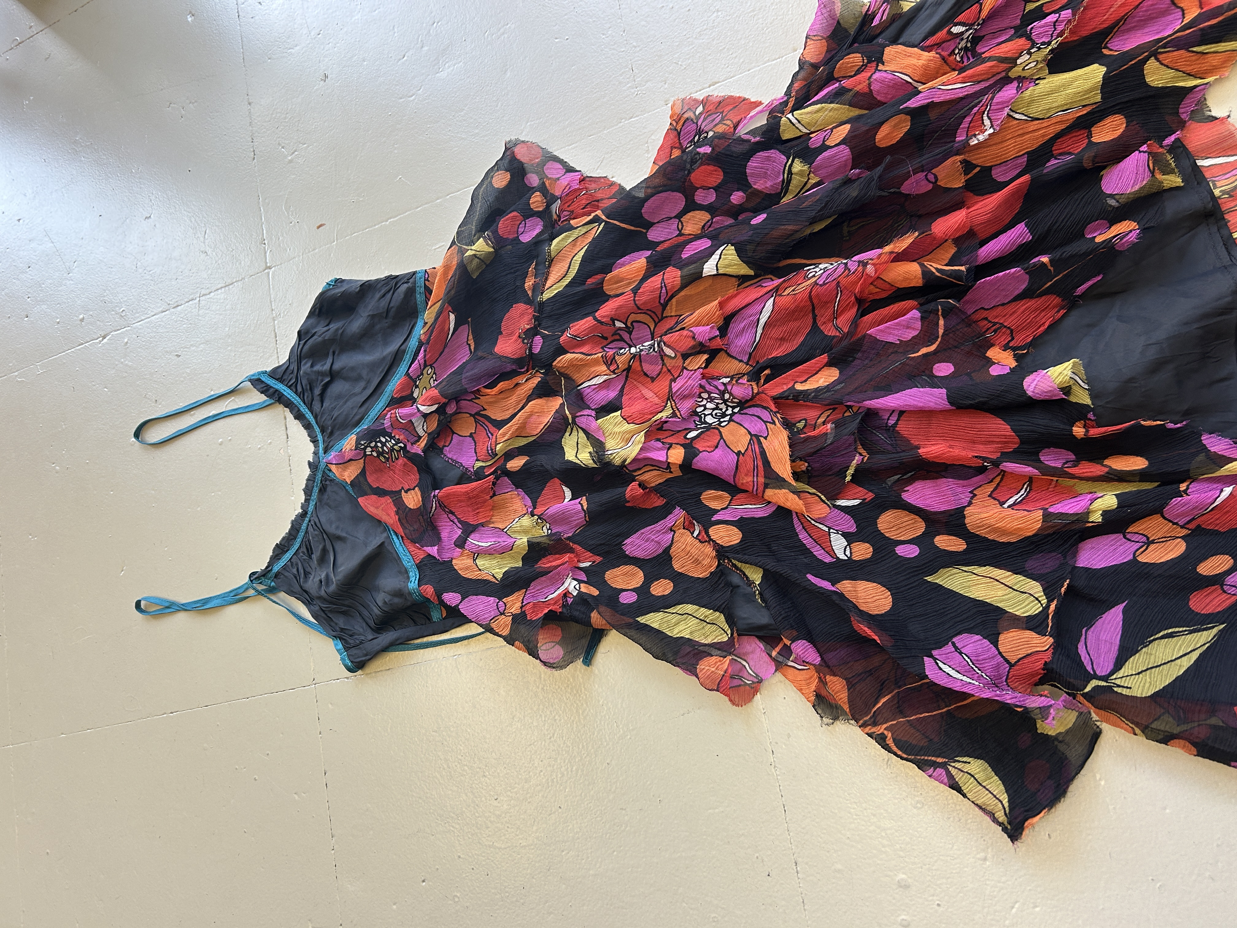 Floral Summer Dress Taglia S