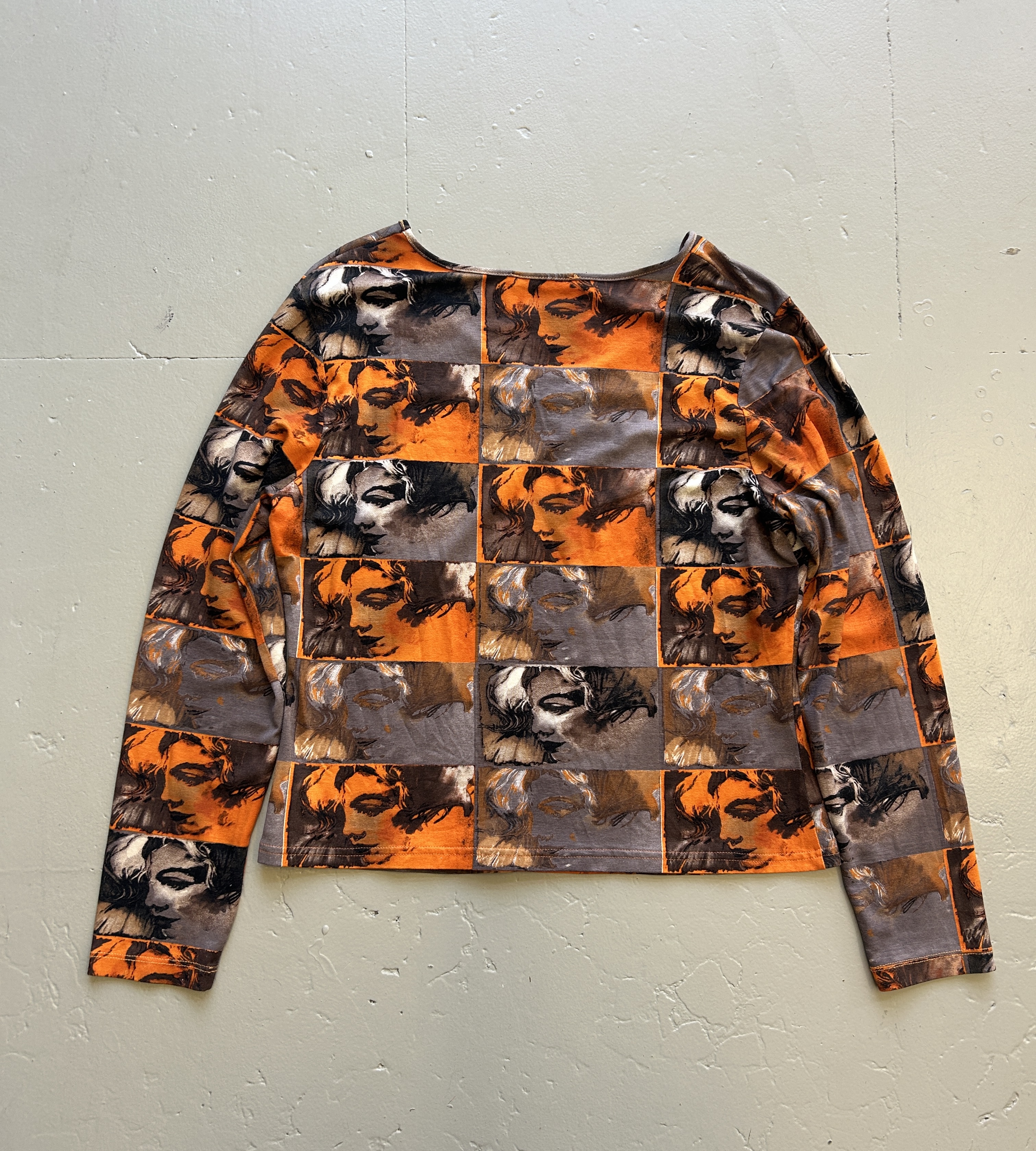 Graphic Long-Sleeve Shirt Taglia L