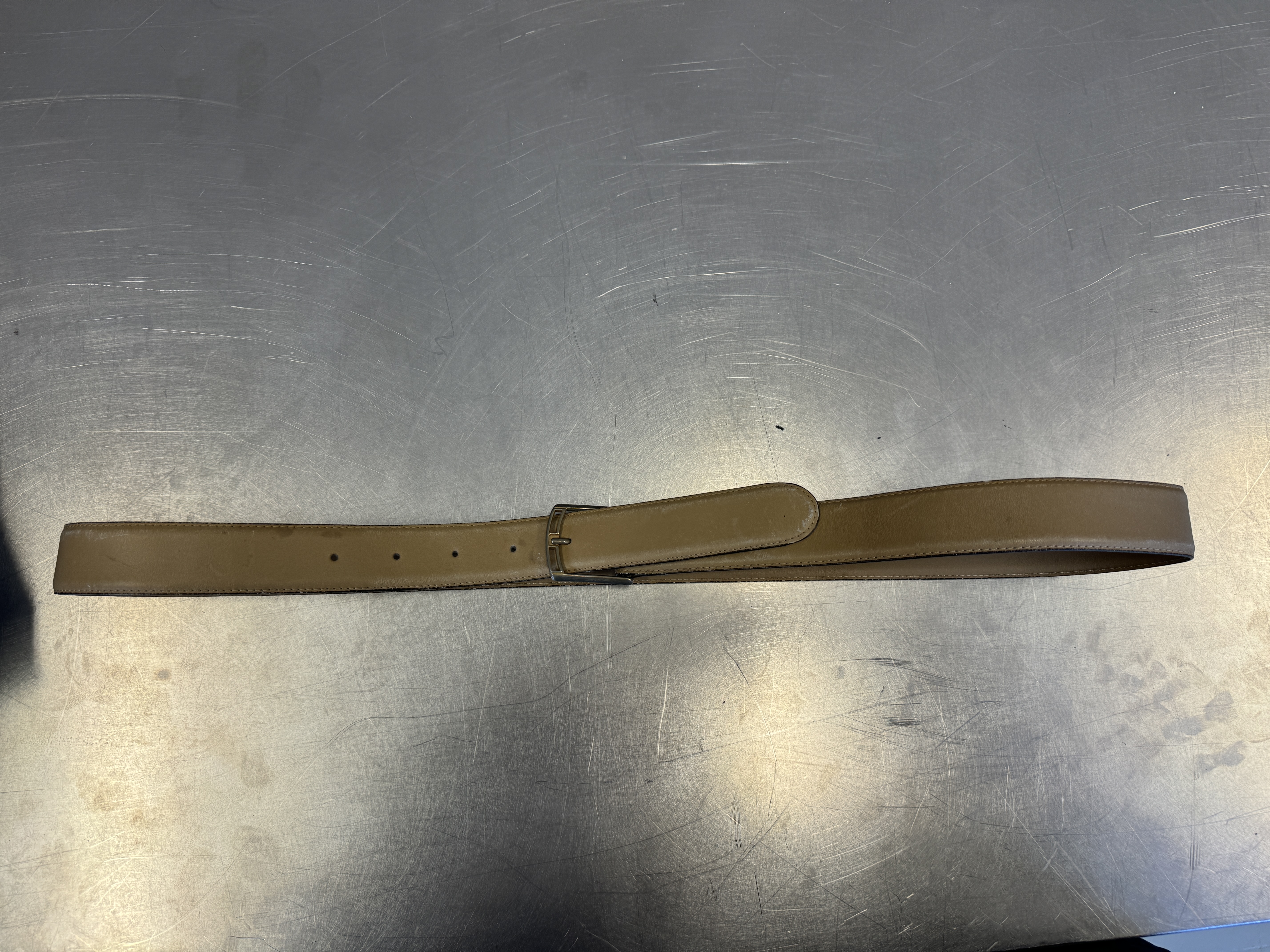 Brown Leather Belt