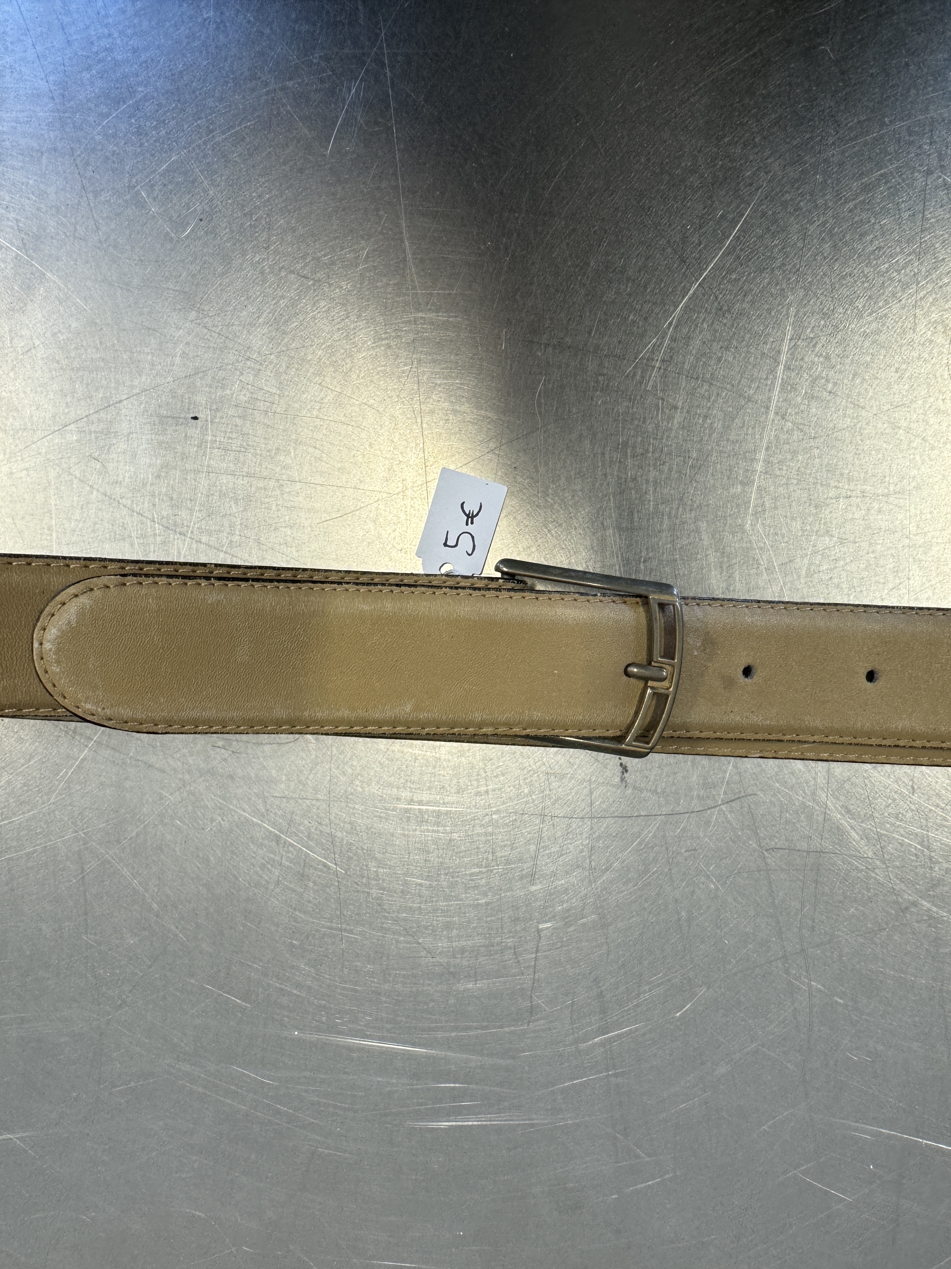 Brown Leather Belt