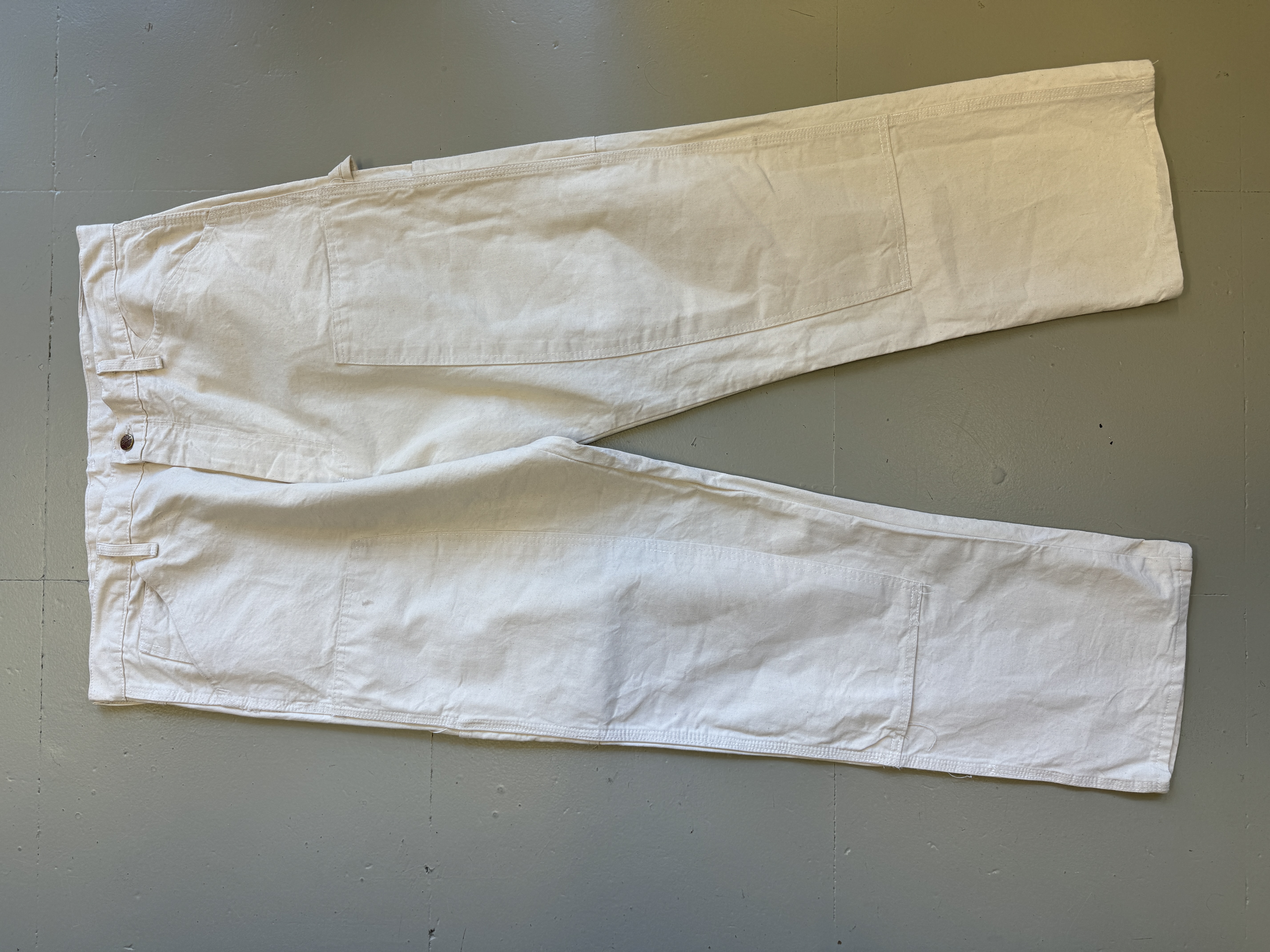 White Trousers made in USA taglia 36 US