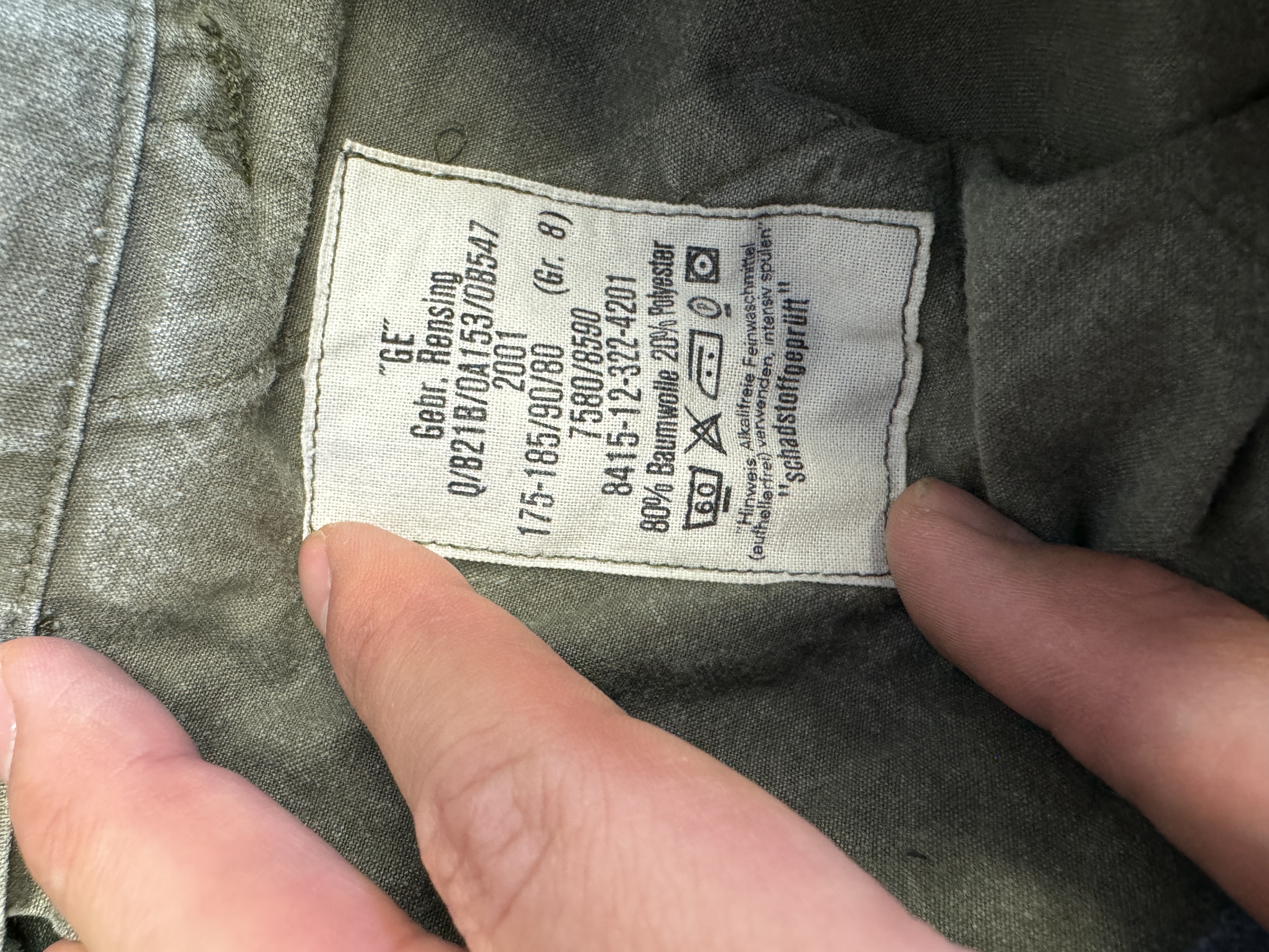 Military Tactical Jacket taglia 34US
