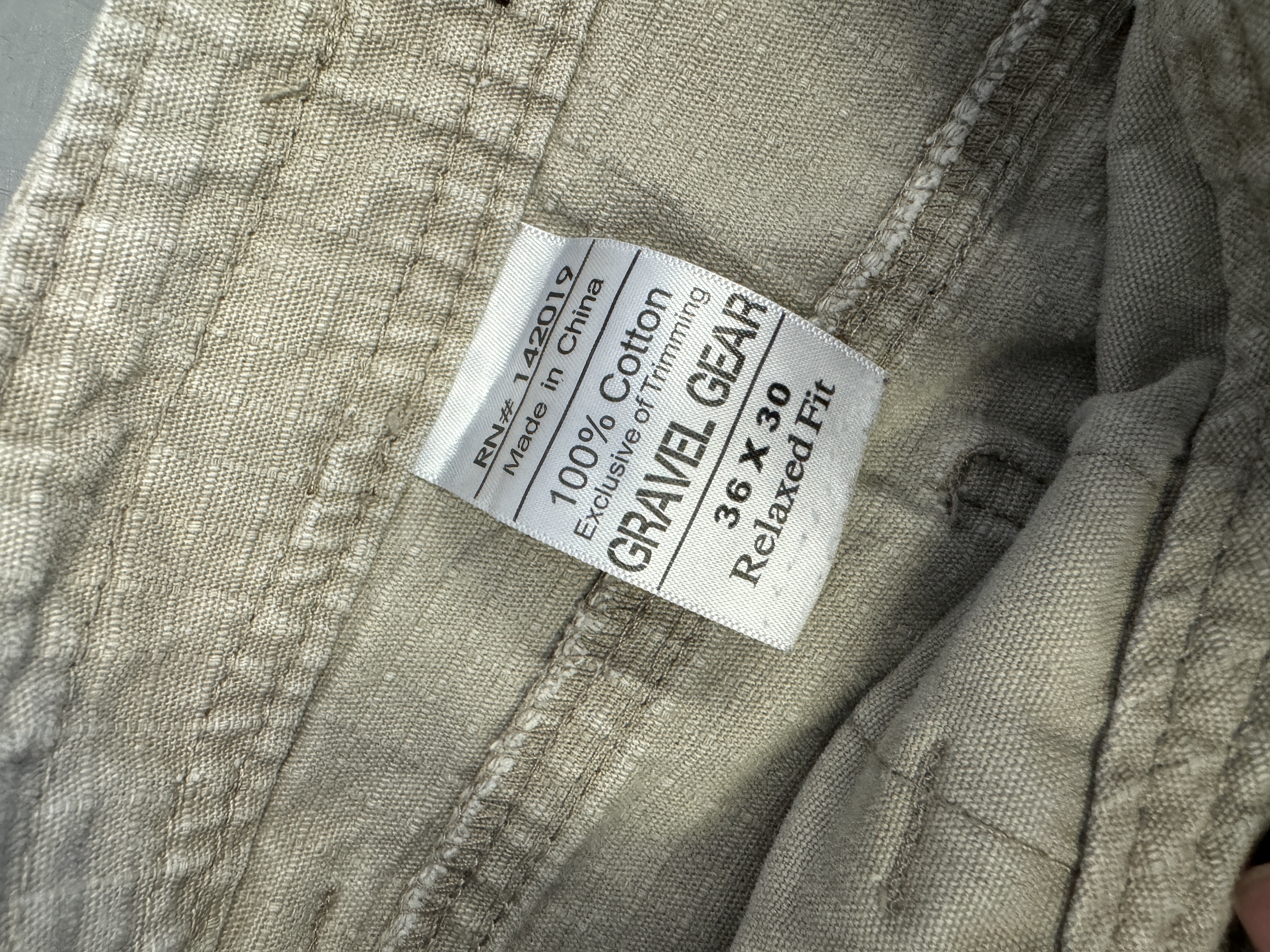 Gravel Gear Relaxed Fit Pants taglia 36 US