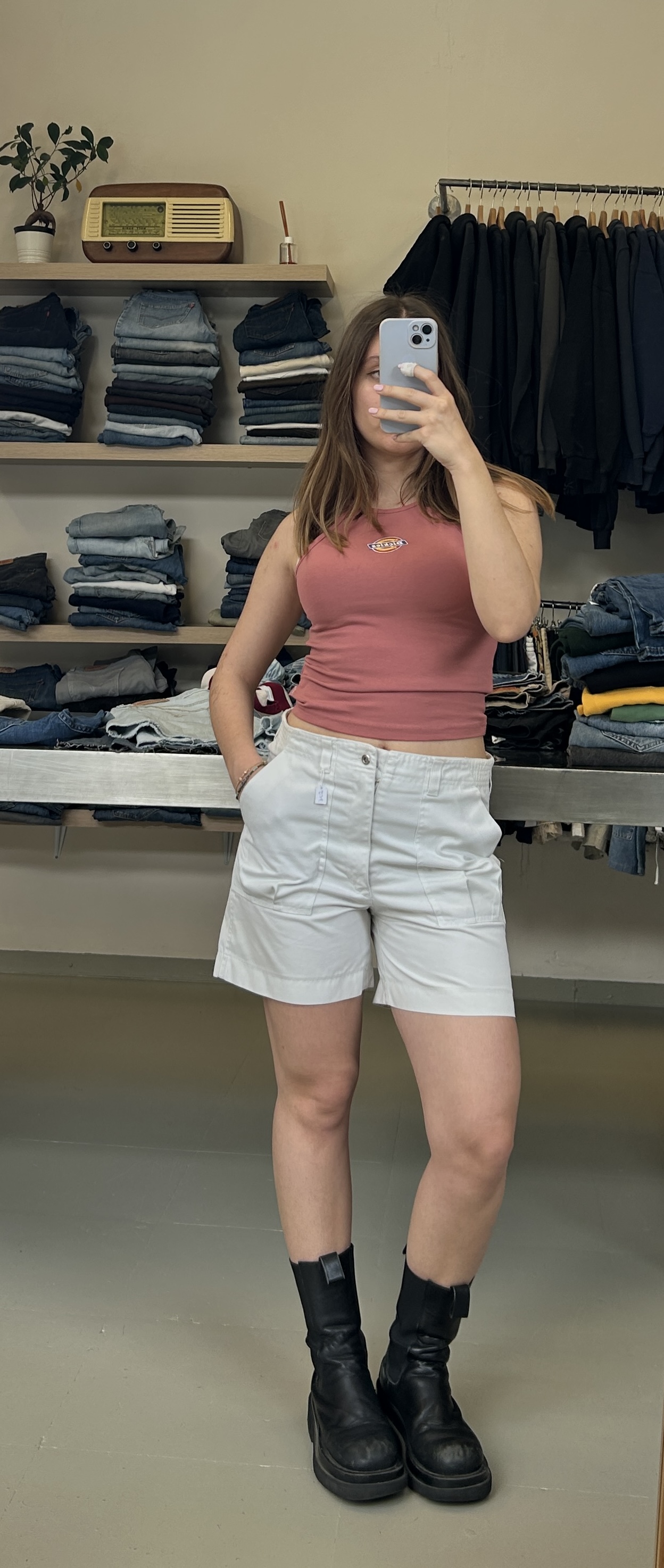 Bermuda color bianco/panna Taglia S/M