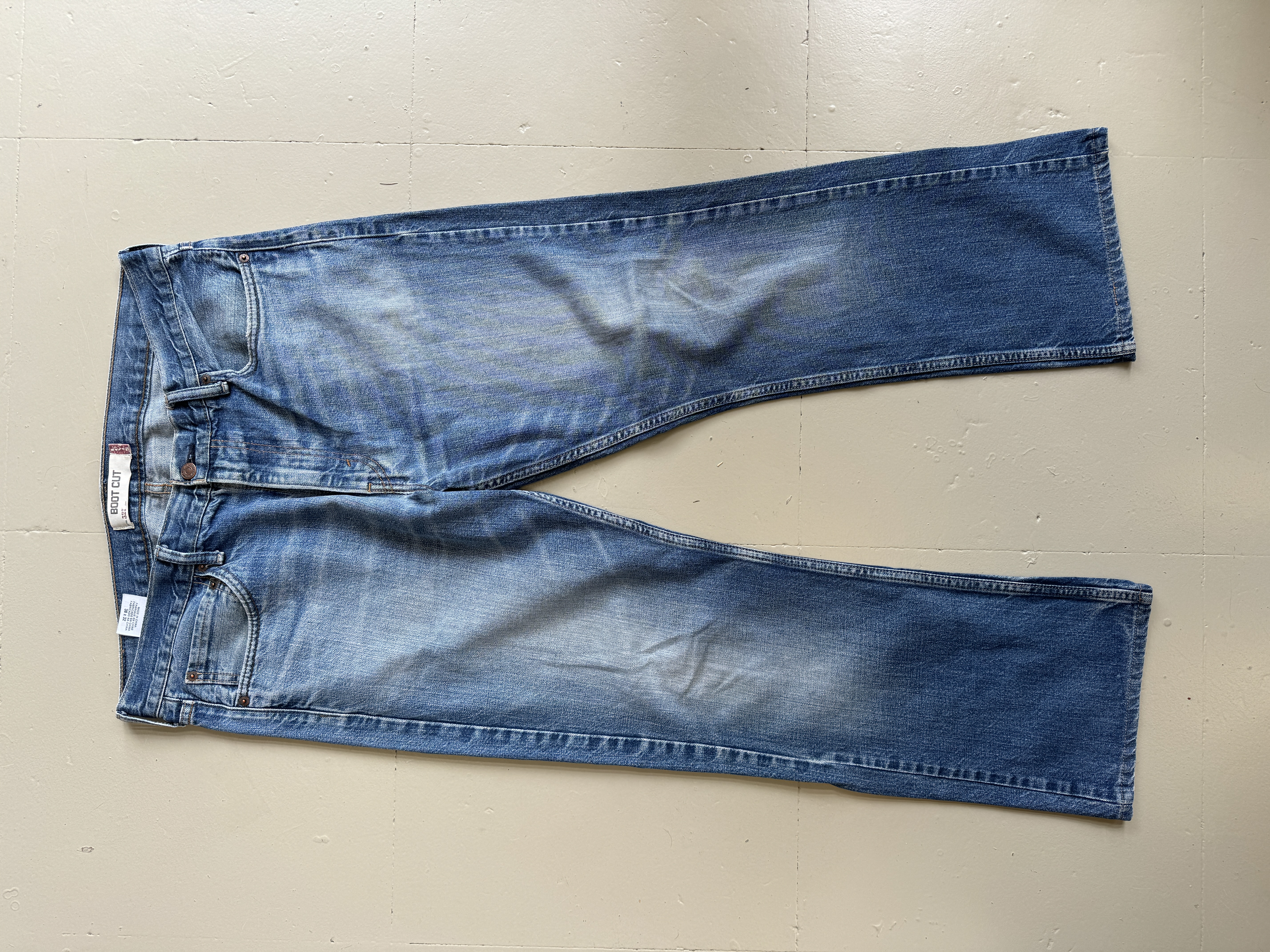 Levis  Blue Denim Jeans bootcut 527 W36 (50IT)