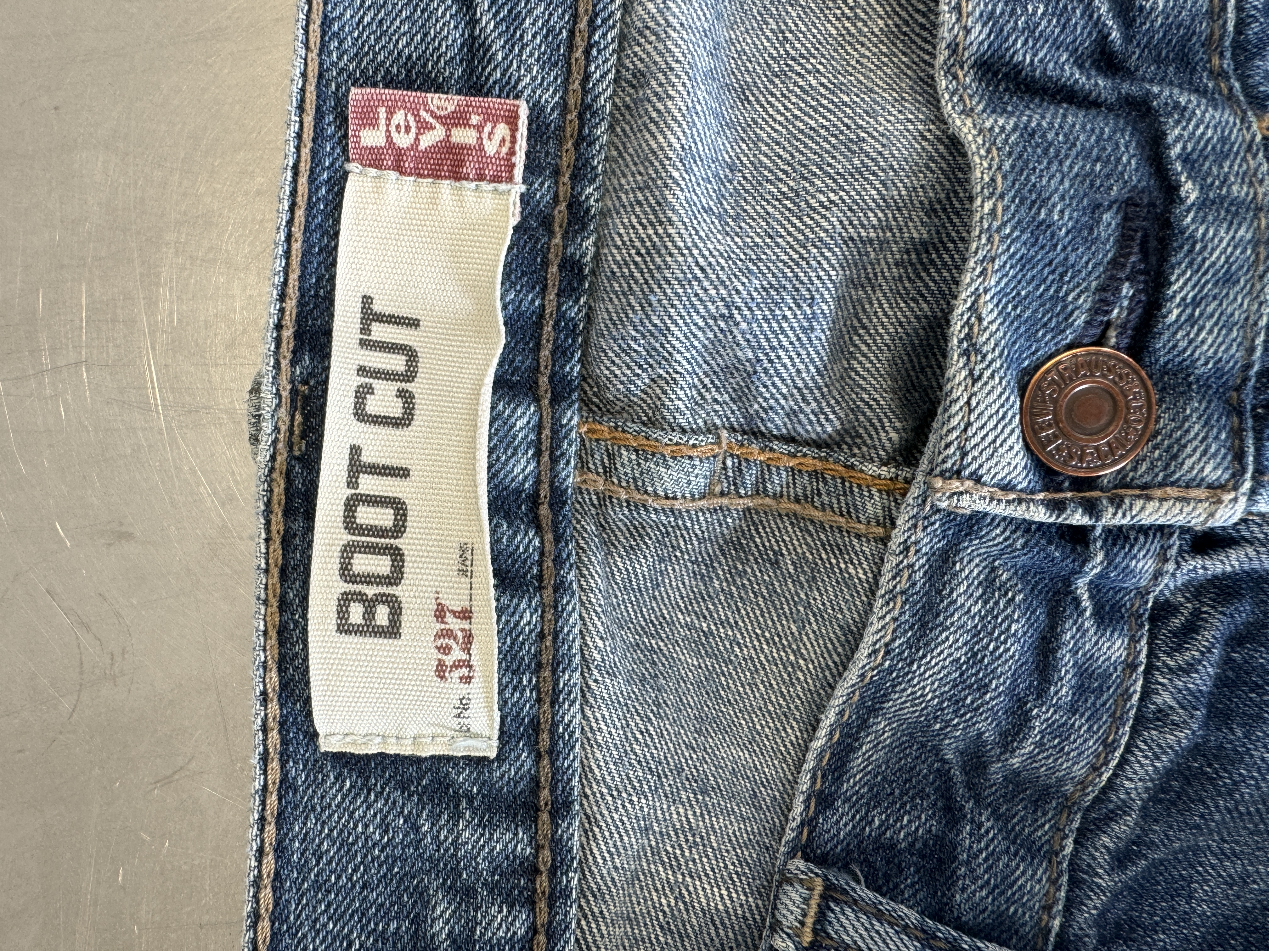 Levis  Blue Denim Jeans bootcut 527 W36 (50IT)