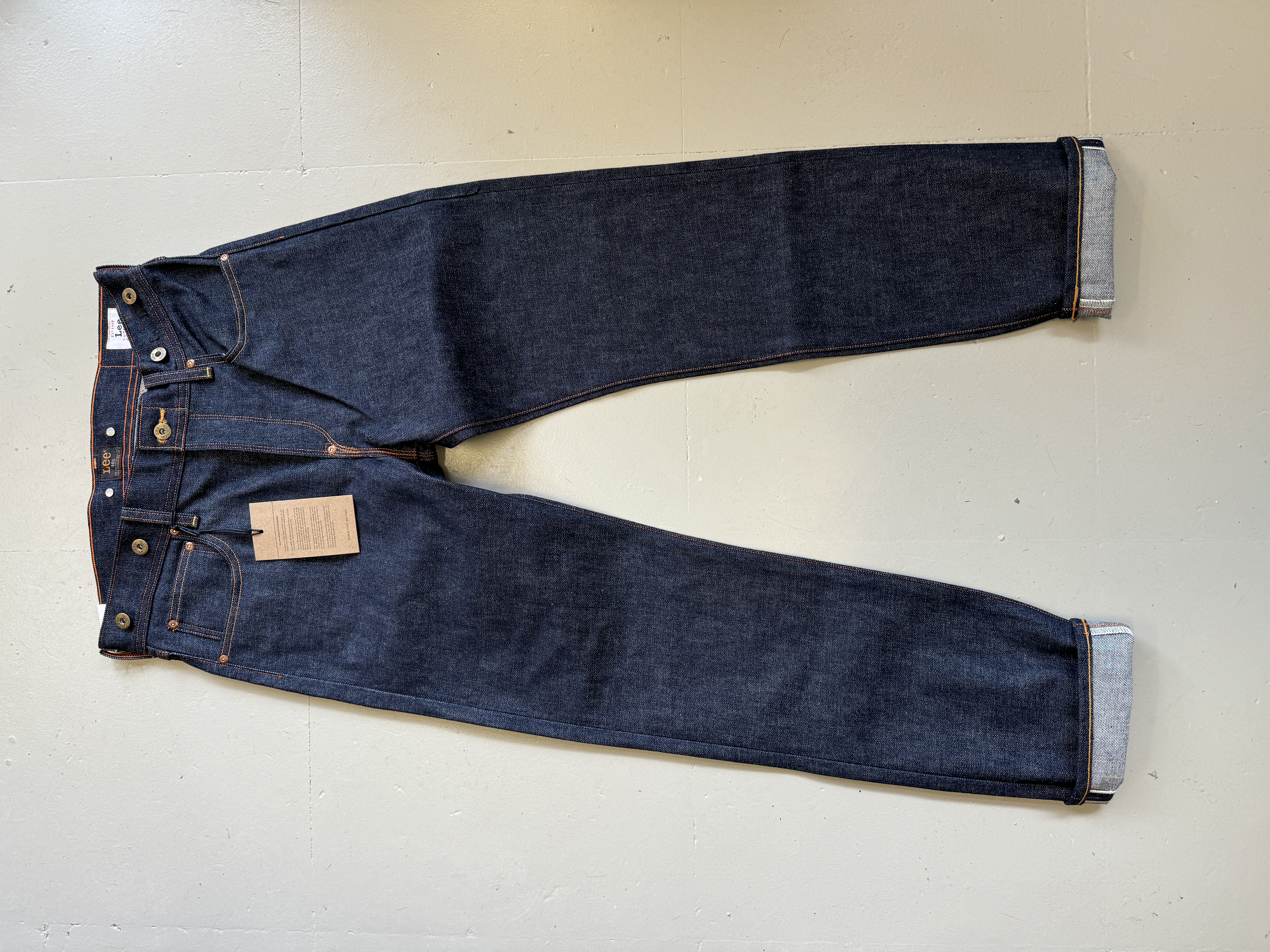 Lee selvedge made in Japan