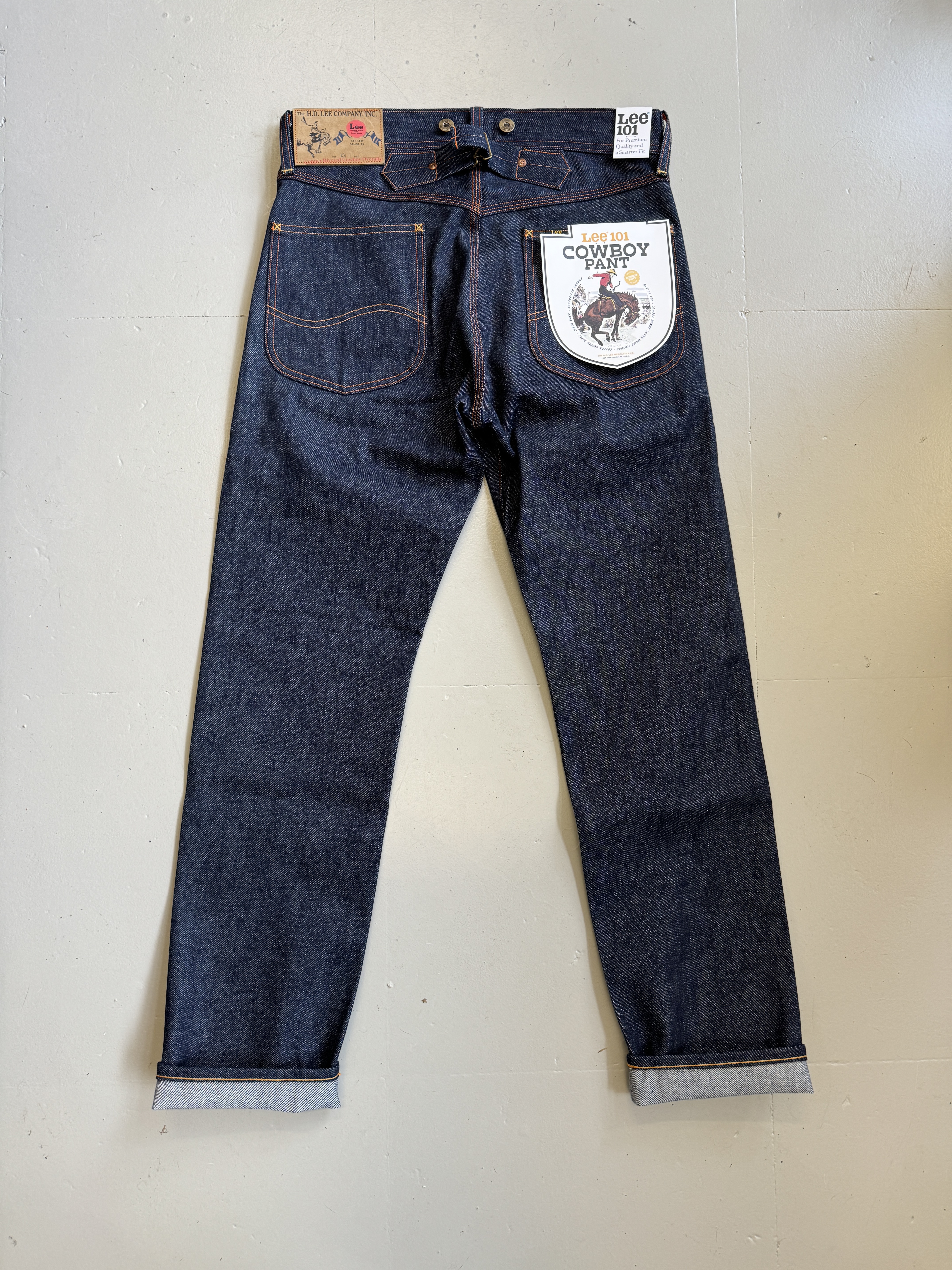Lee selvedge made in Japan