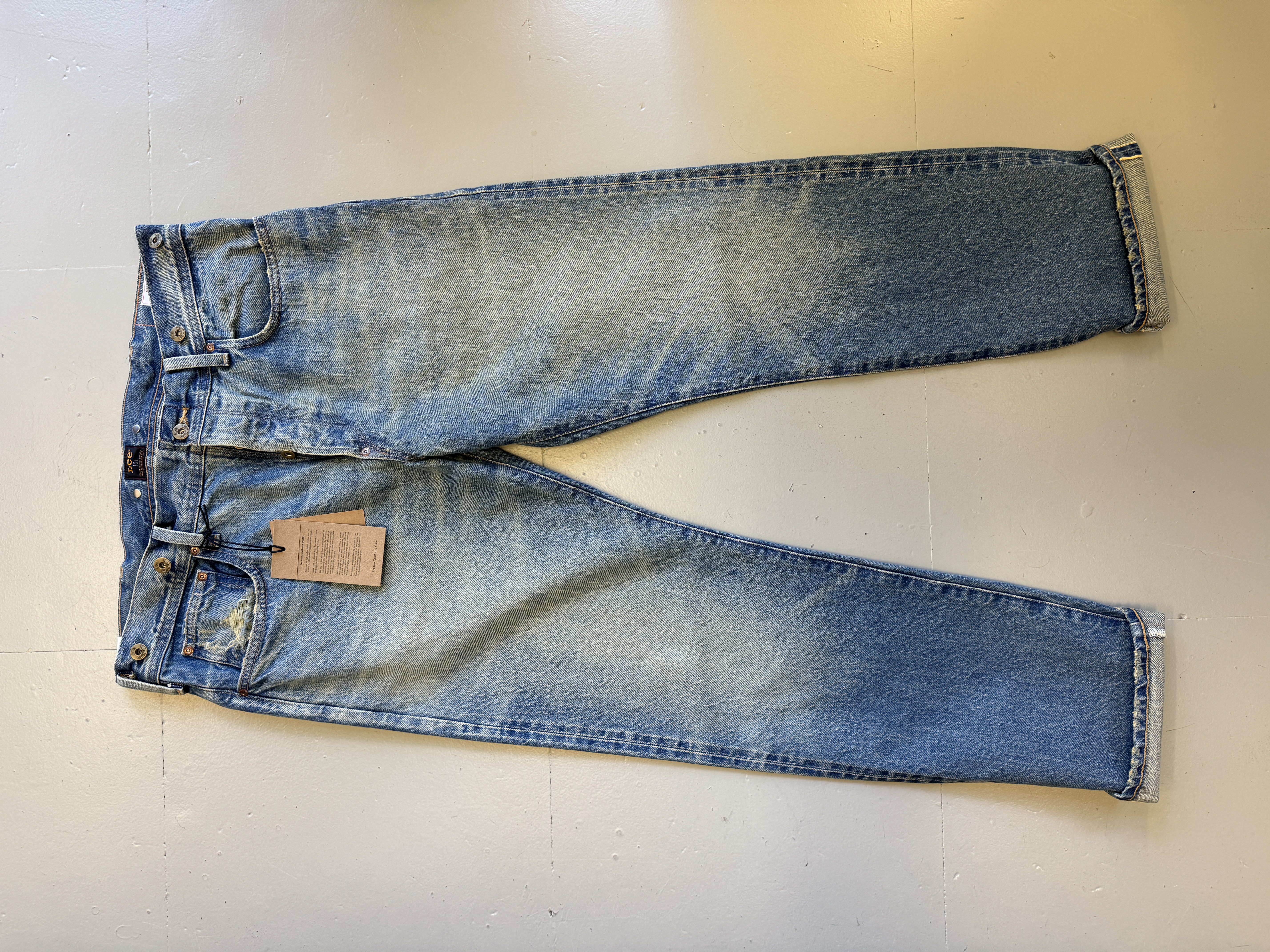 Lee selvedge Denim Jeans made in Japan