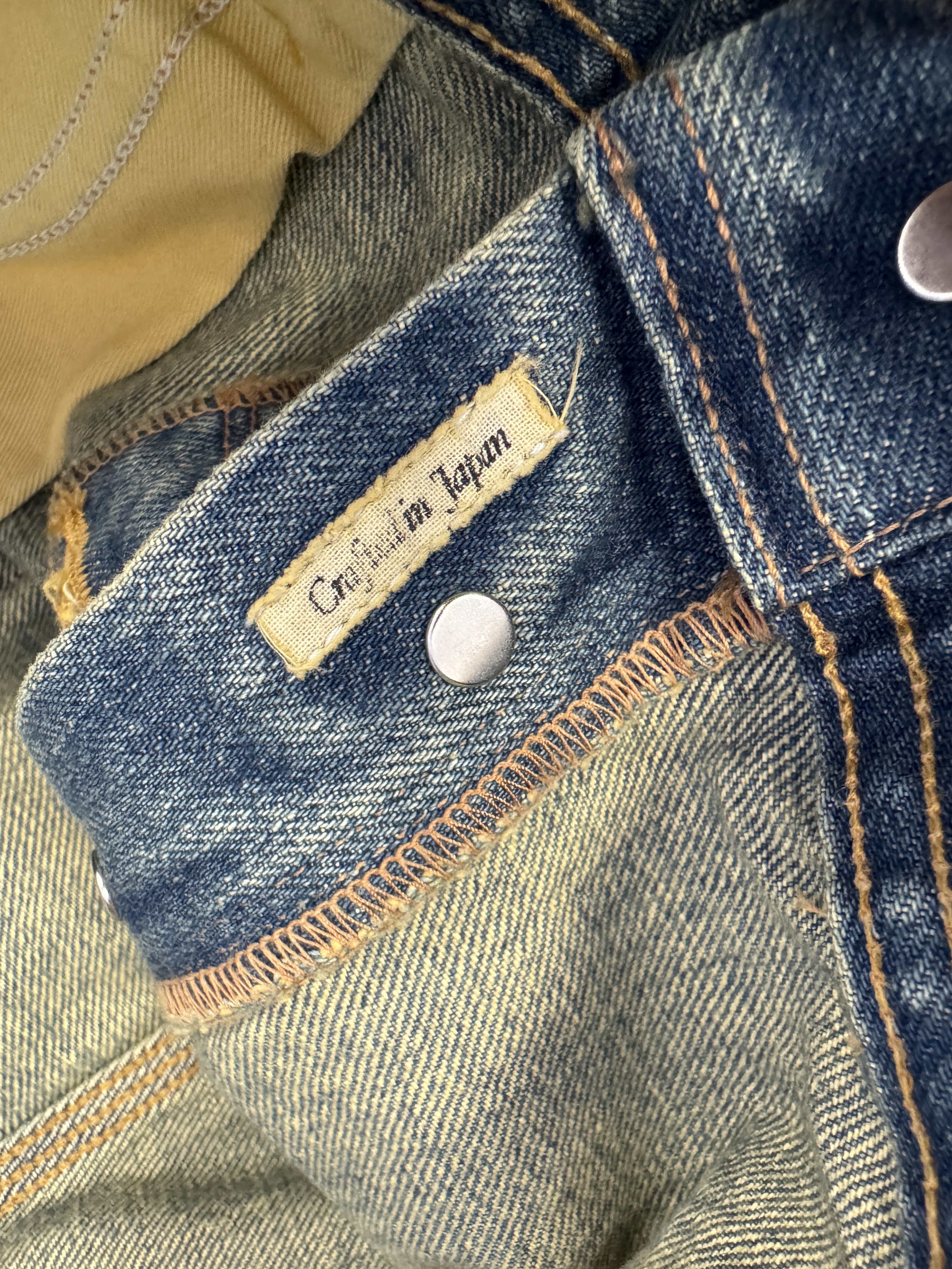 Lee selvedge Denim Jeans made in Japan