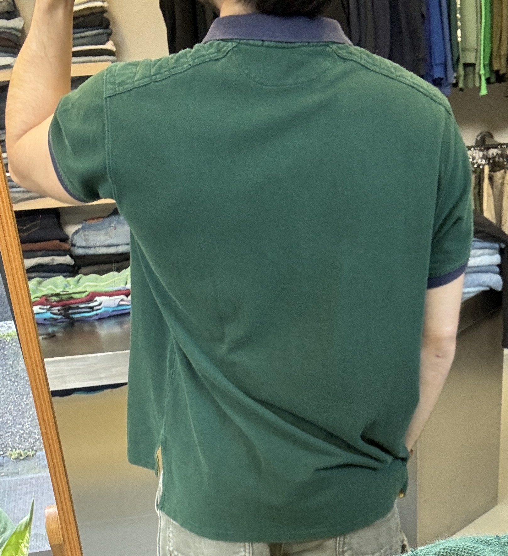 Green Polo Ralph Lauren taglia XL