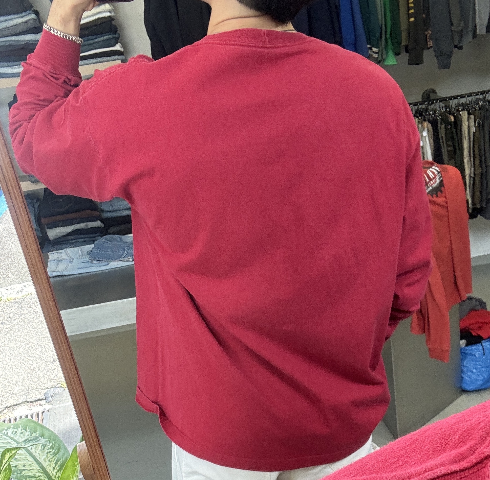 Carhartt Red Long Sleeve T-Shirt Taglia L