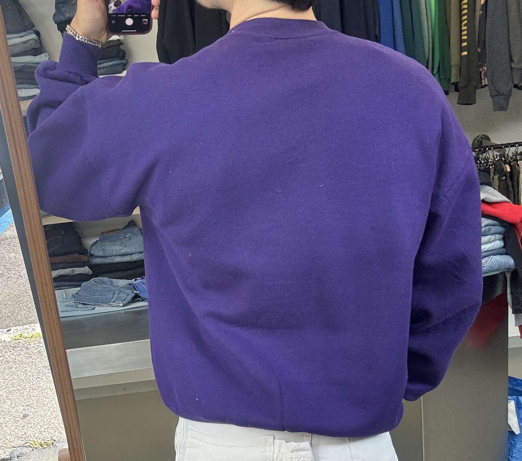 Russell Made in USA Clemson University Sweatshirt Taglia XL