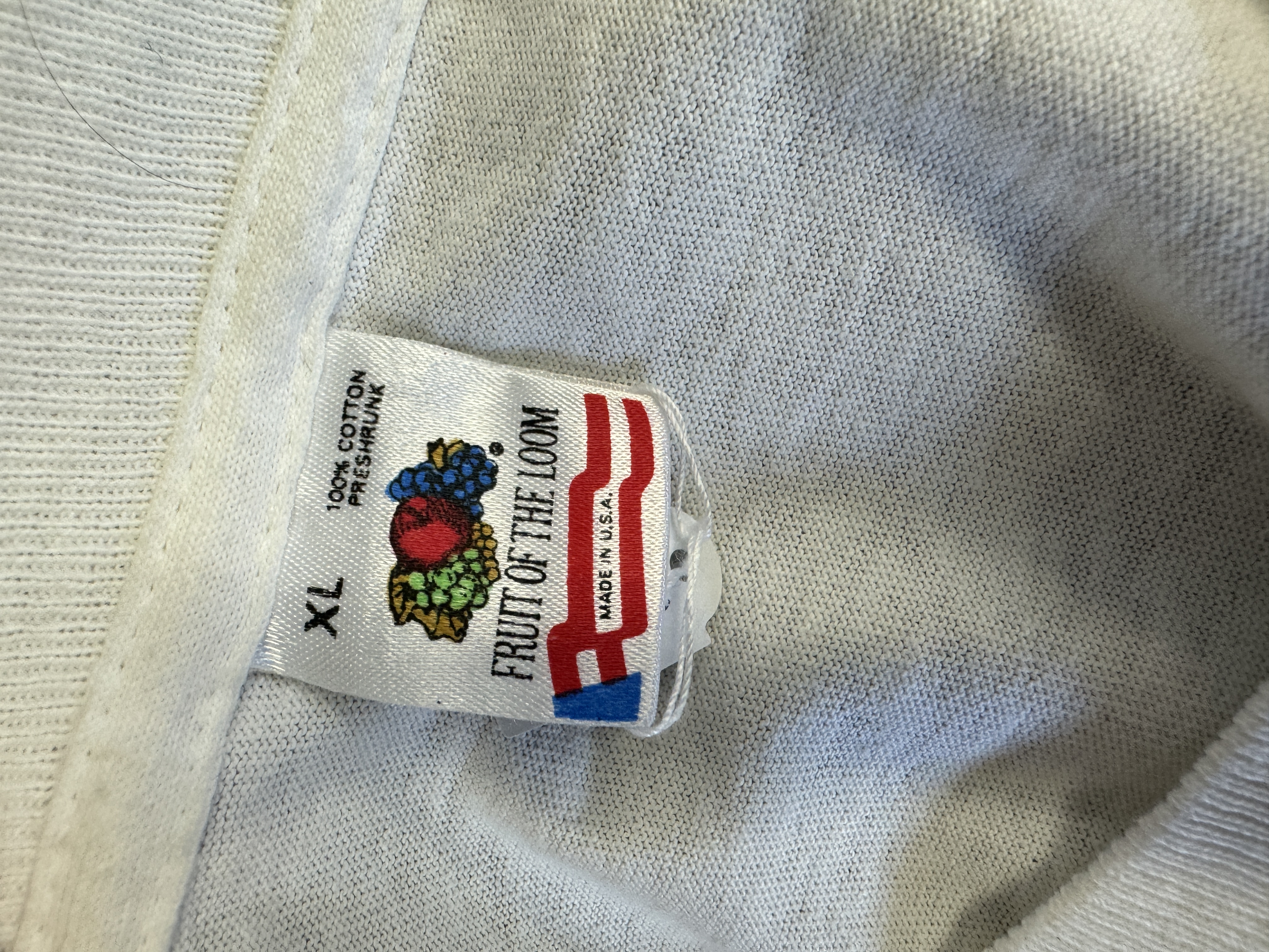  Stripe Beer Graphic T-Shirt single stitch taglia XL