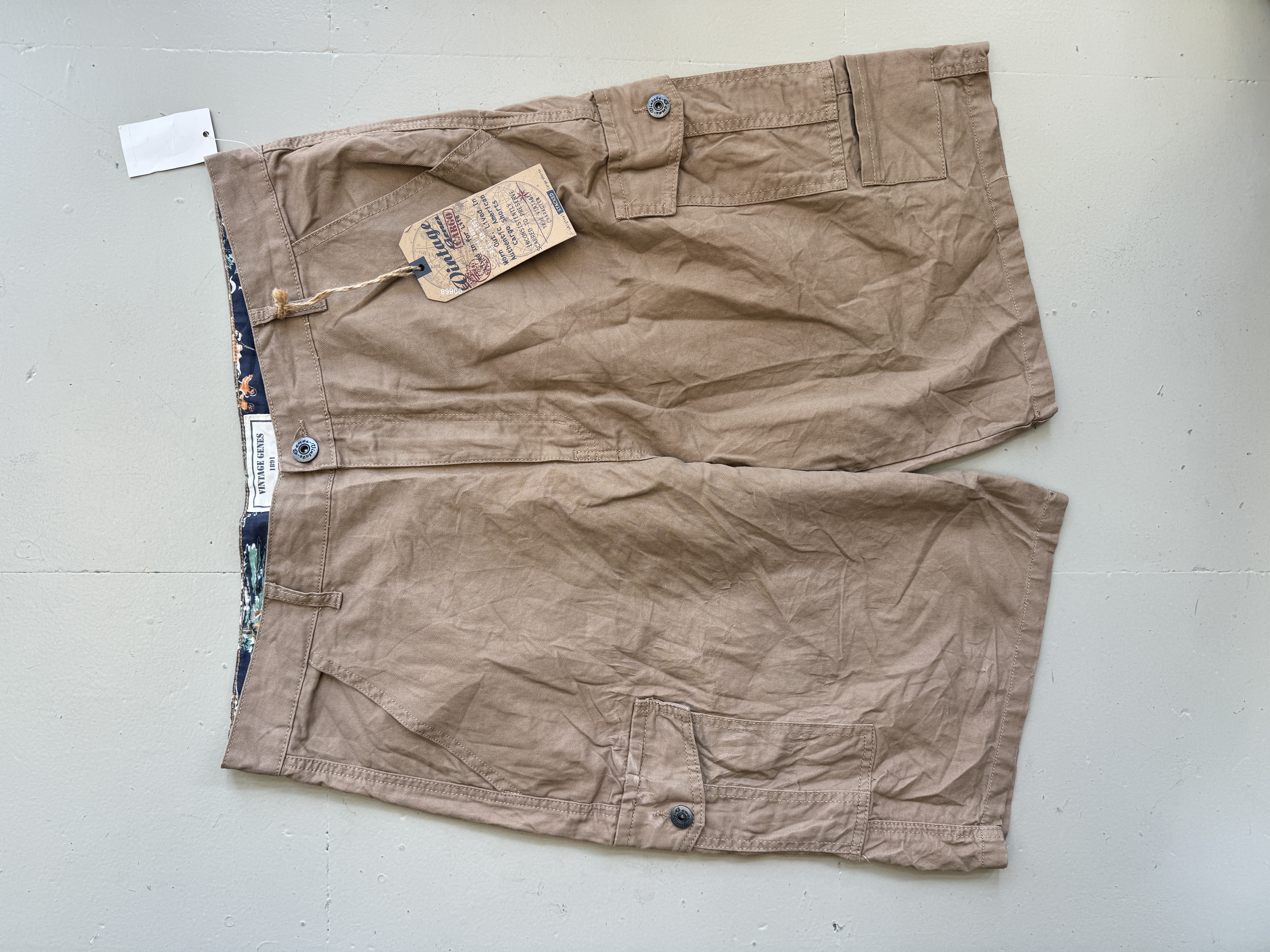 Men's Khaki Shorts taglia 36US
