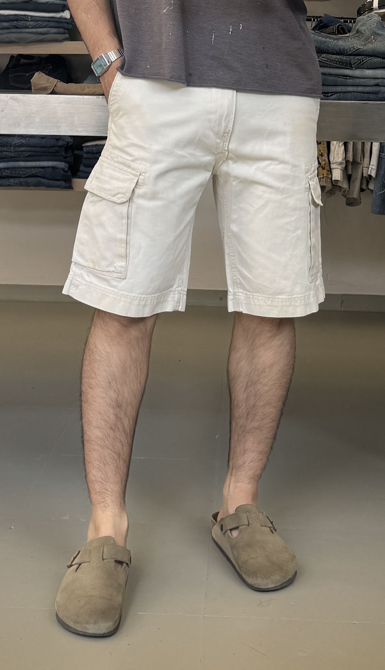 Men's Cargo Shorts taglia 34 US