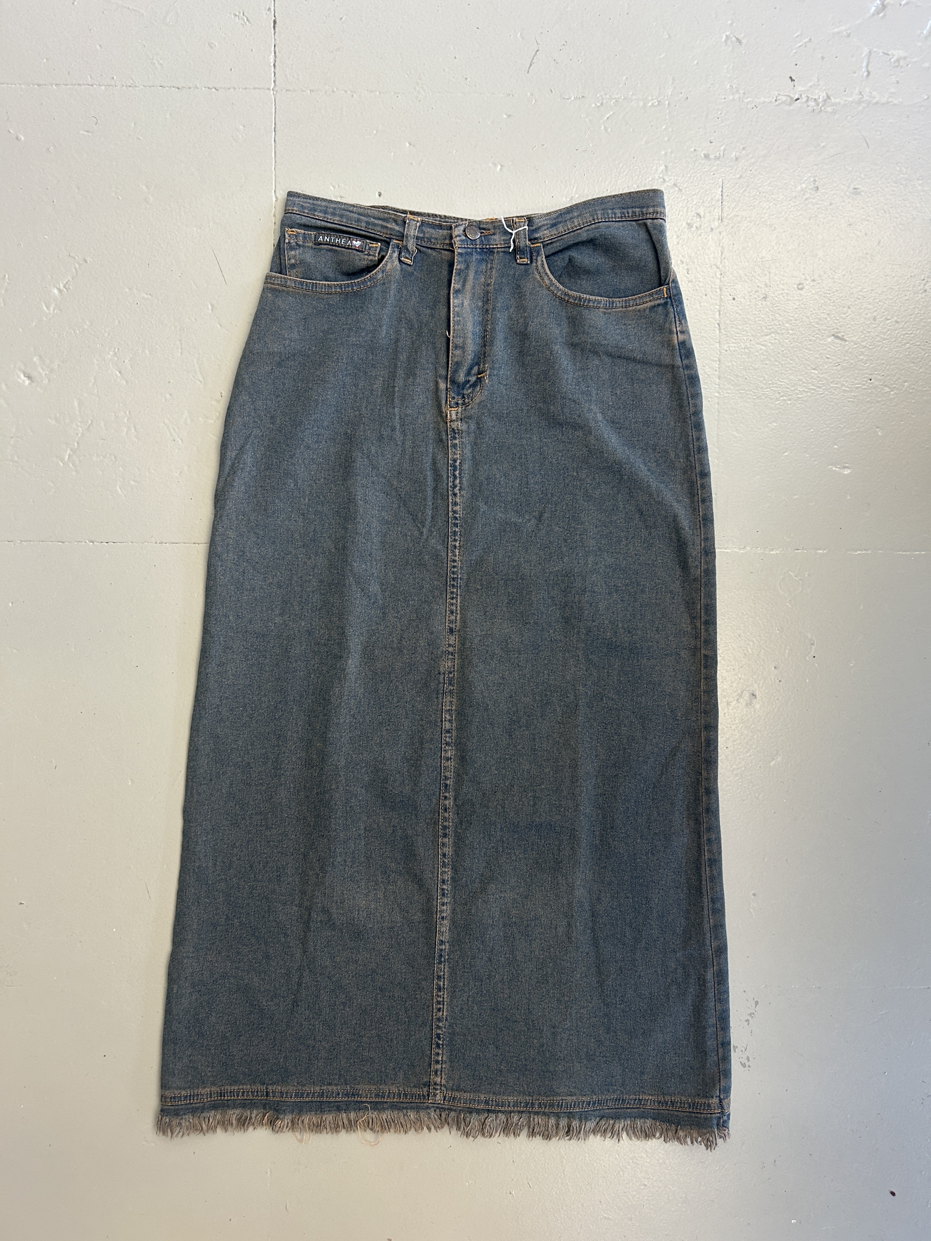 Denim Maxi Skirt Taglia S/M